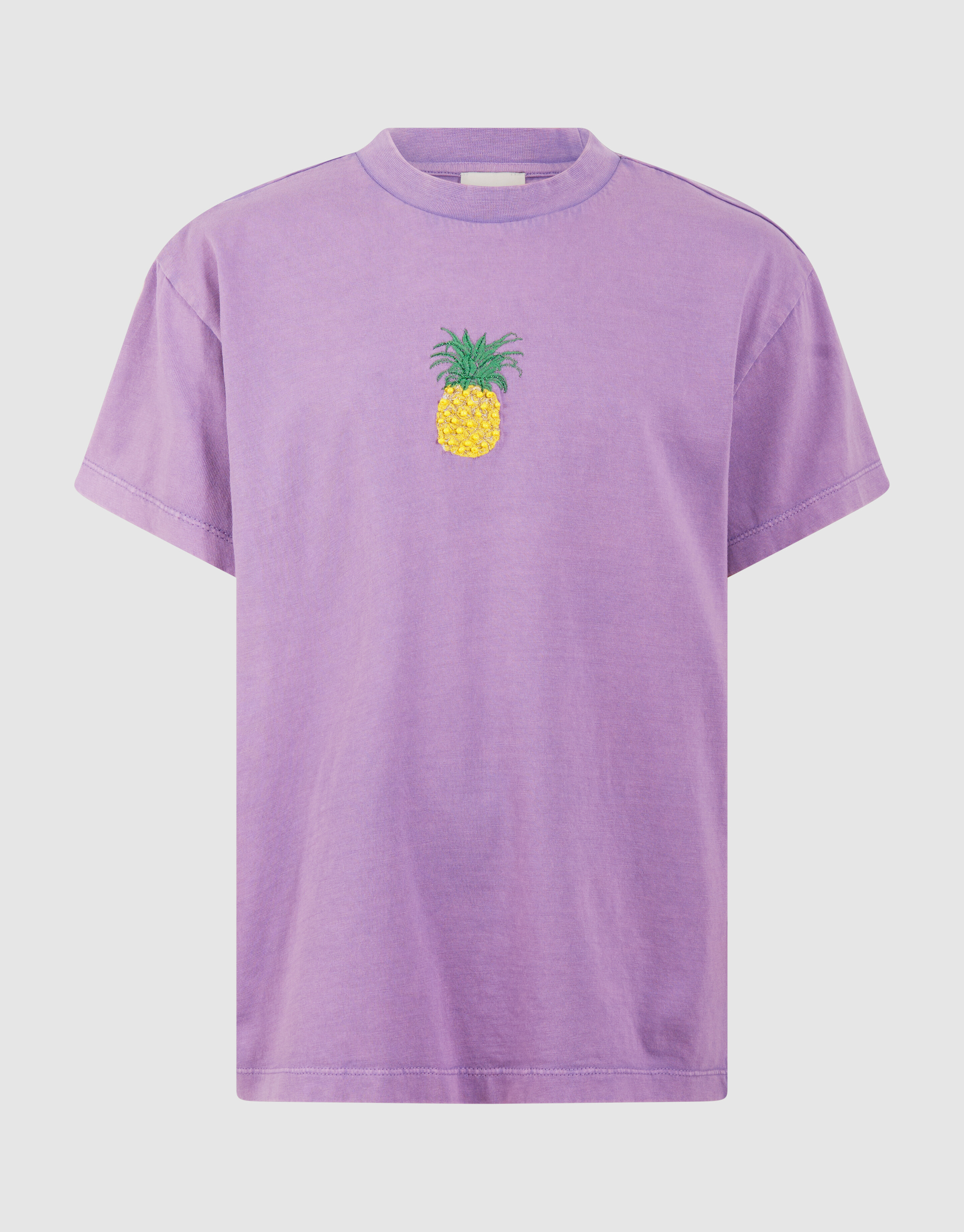 Washed Pineapple Artwork T-Shirt Lila SHOEBY GIRLS