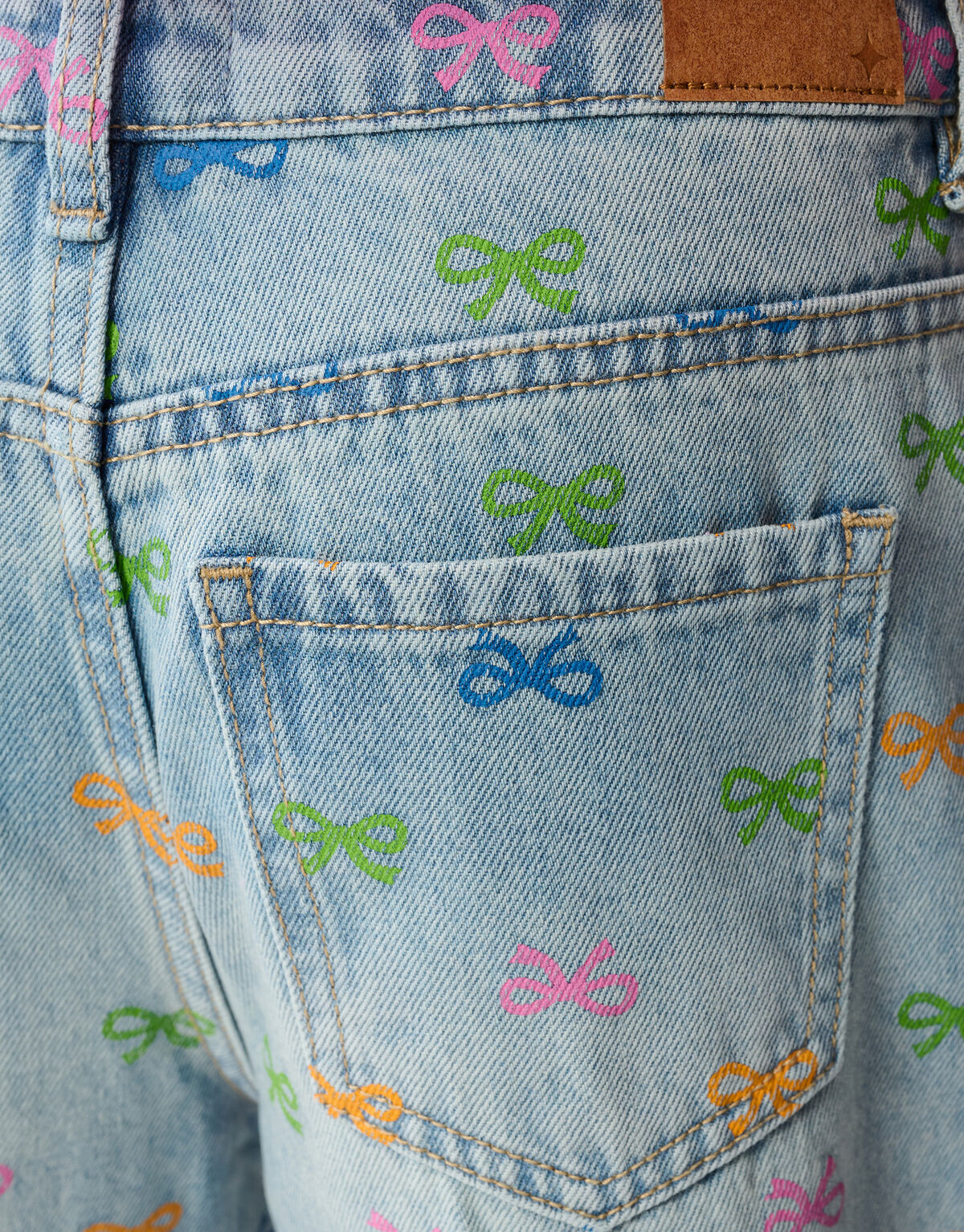 Strik Gerade geschnittene Jeans Blau SHOEBY GIRLS