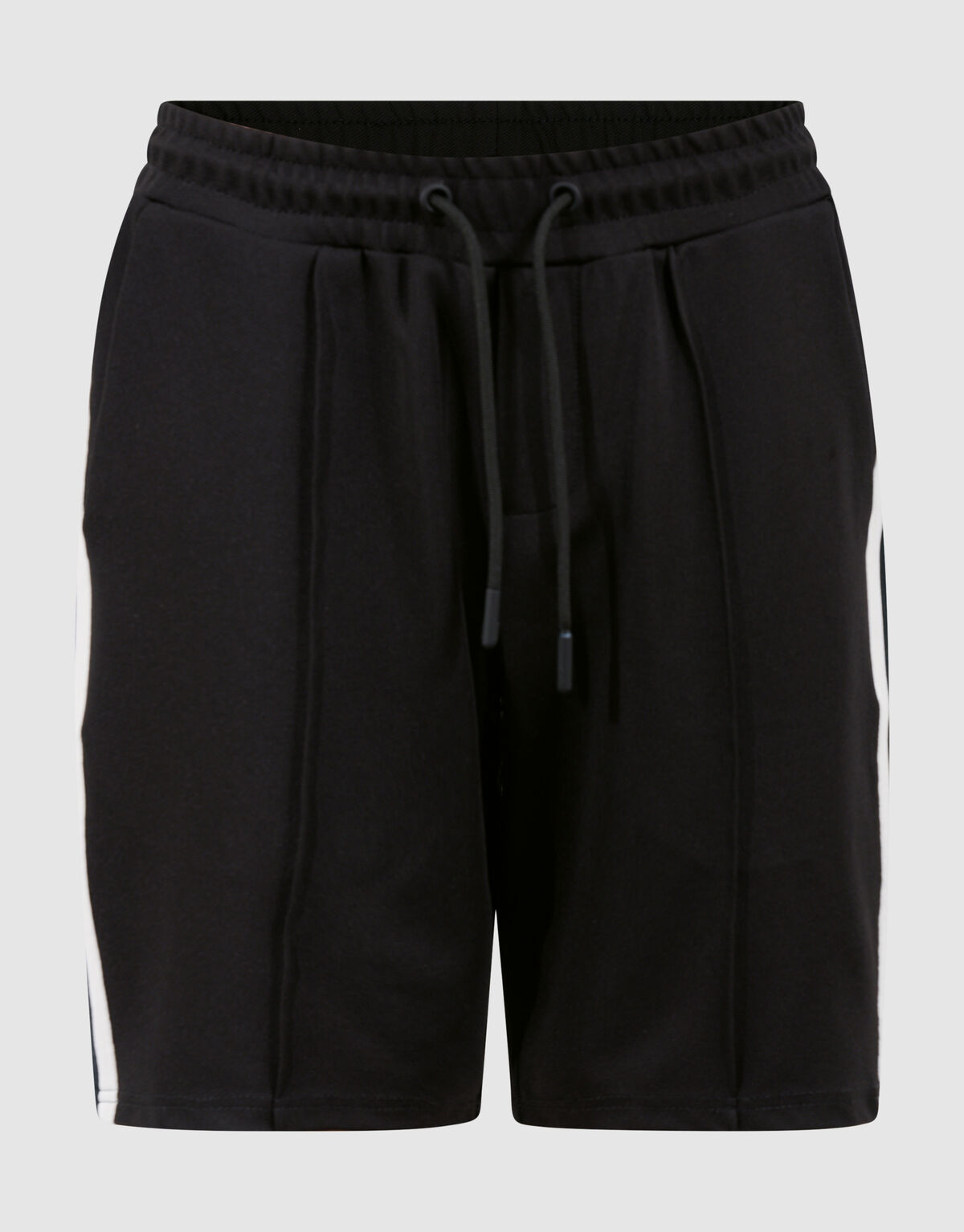 Sportliche Streifenshorts Schwarz SHOEBY BOYS