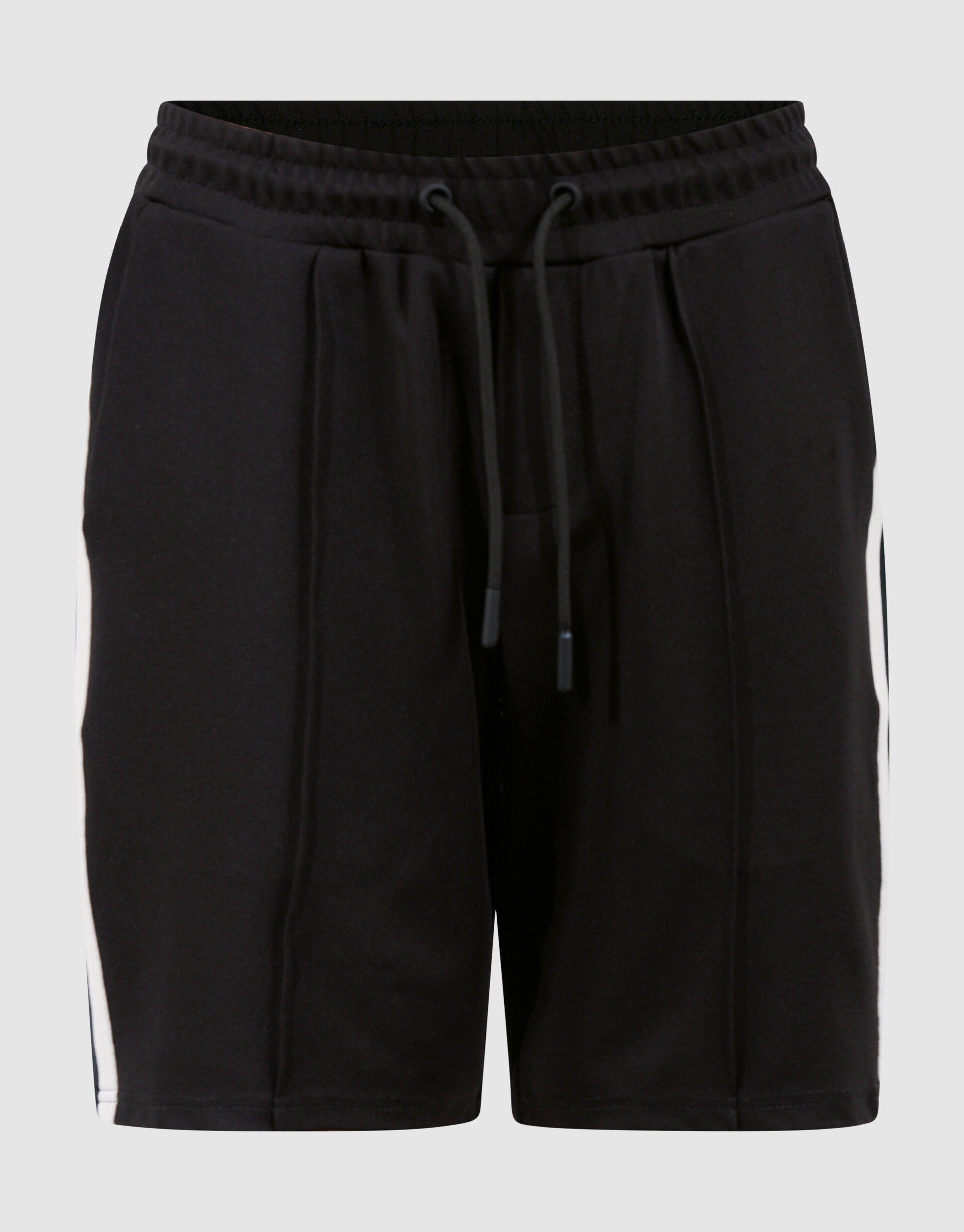 Sportliche Streifenshorts Schwarz SHOEBY BOYS