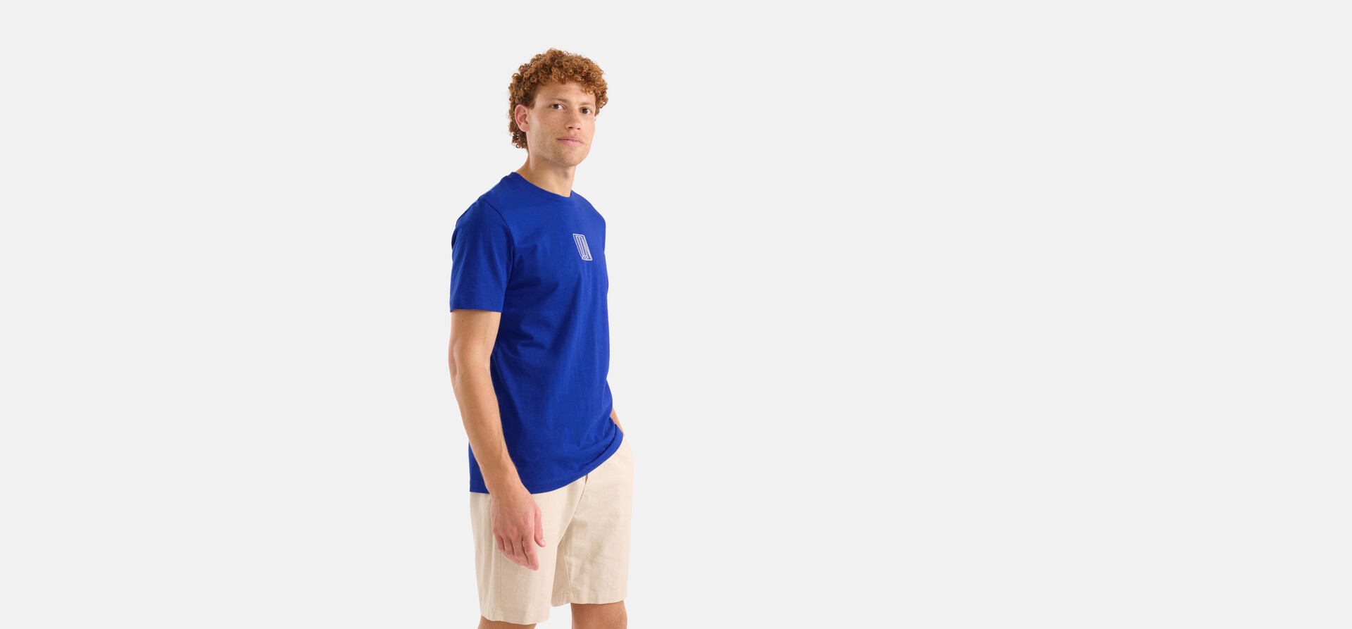 Kunstwerk T-shirt Blau SHOEBY MEN