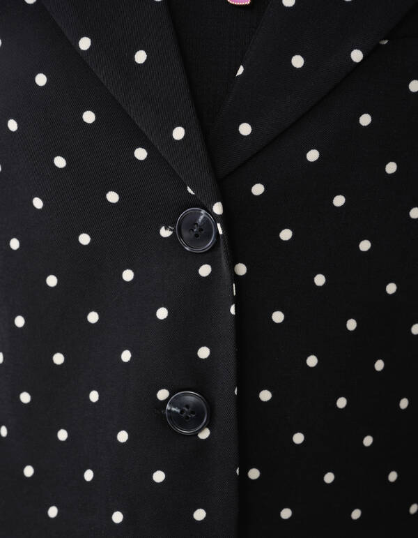 Dot Blazer Schwarz SHOEBY GIRLS
