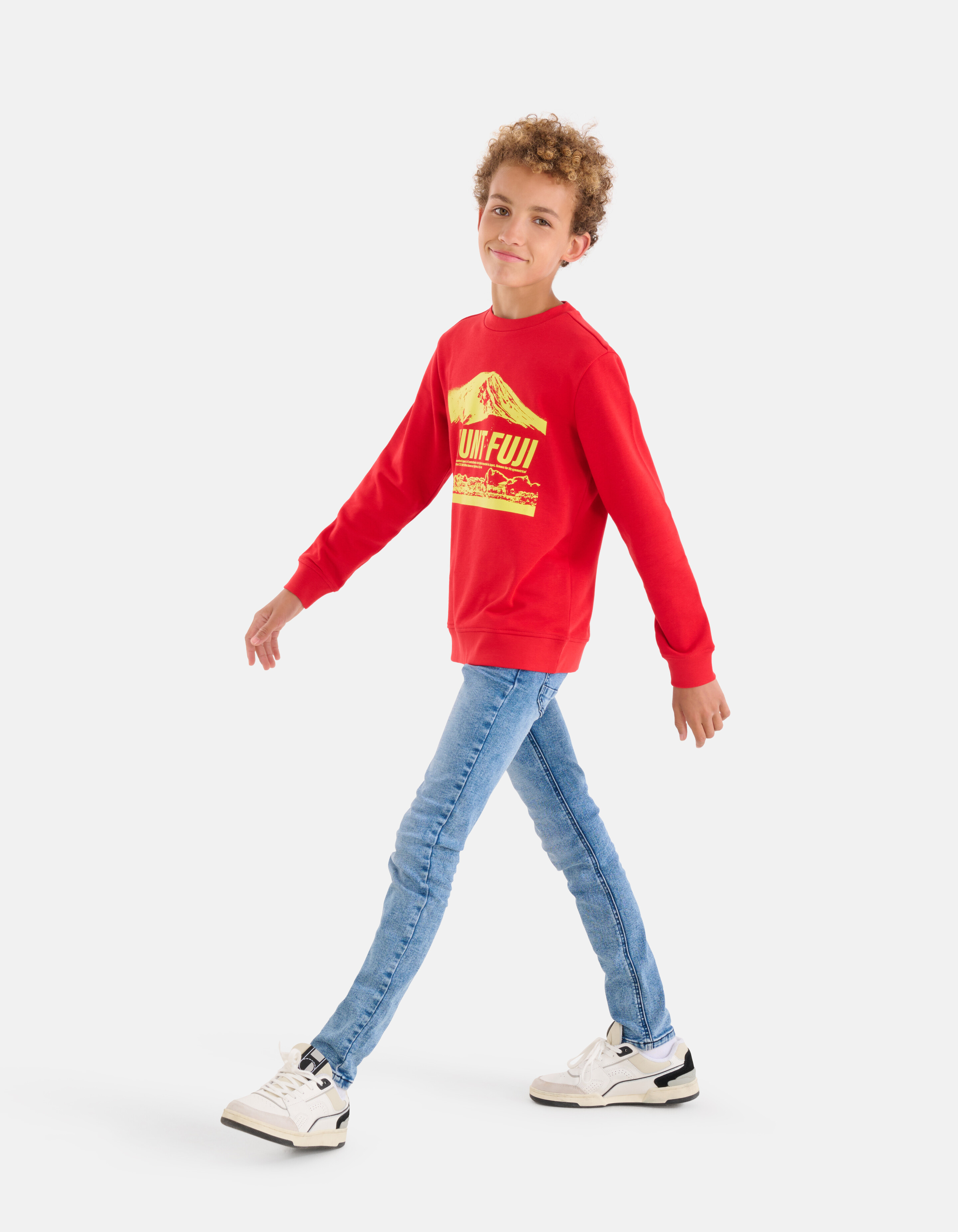 Bedruckter Pullover Rot SHOEBY BOYS