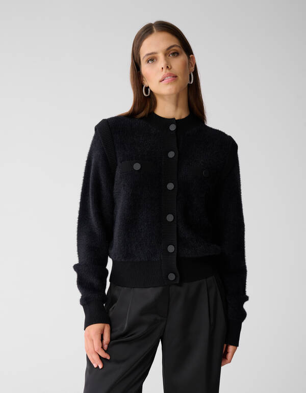 Knopfweste Schwarz von Mieke SHOEBY WOMEN