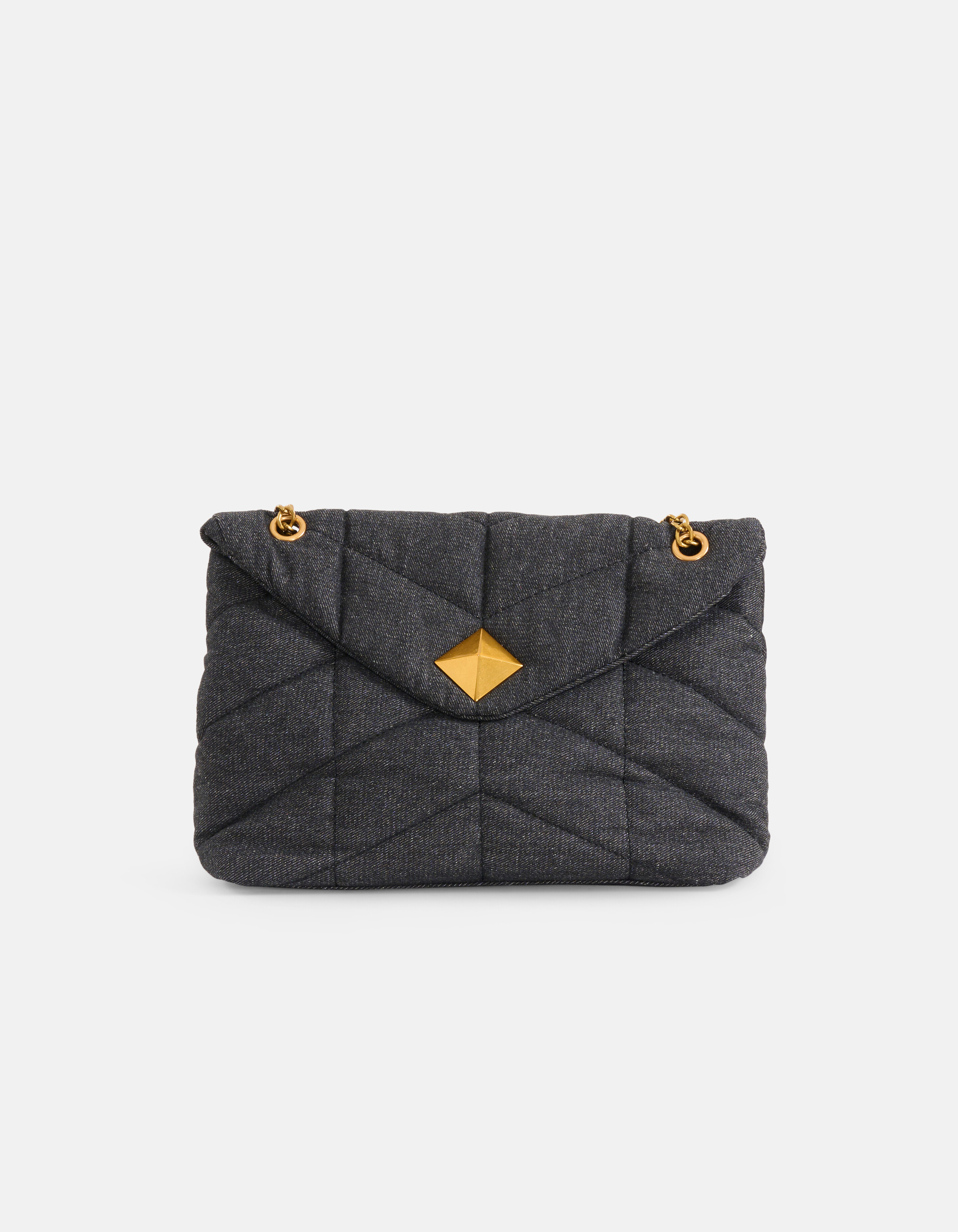 Denim-Tasche Dunkelgrau SHOEBY ACCESSOIRES