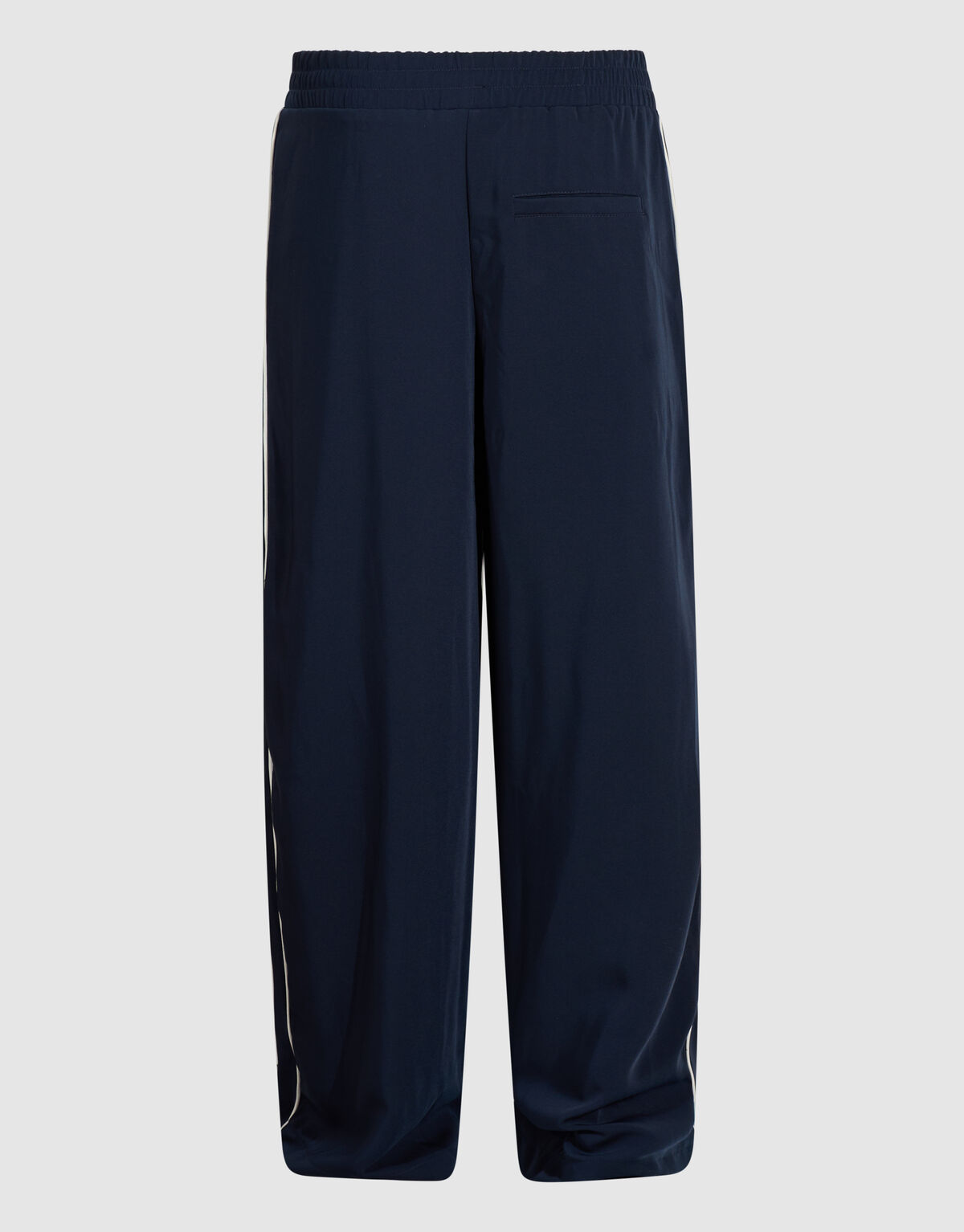 Sporty Piping Wide Leg Fit Hose Dunkelblau SHOEBY WOMEN