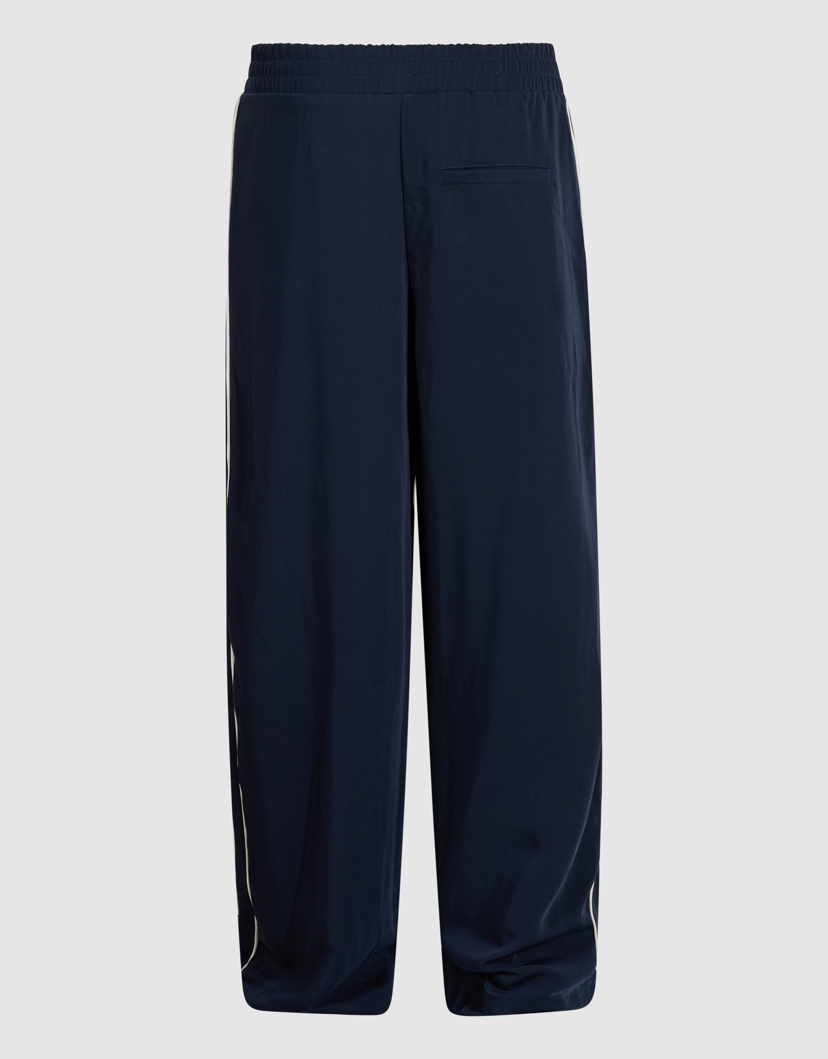 Sporty Piping Wide Leg Fit Hose Dunkelblau SHOEBY WOMEN