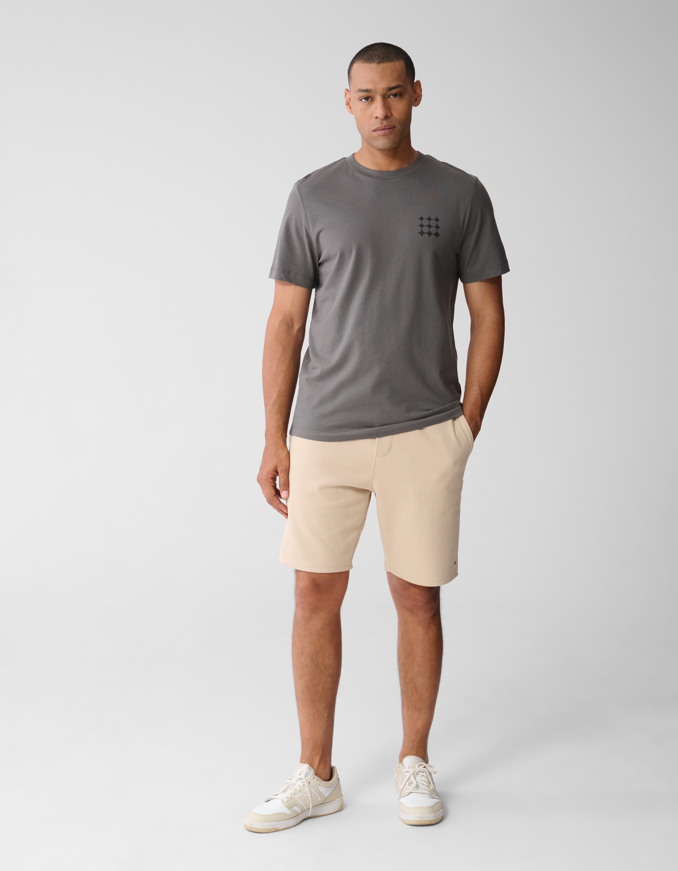 Sparkle Artwork T-shirt Dunkelgrün SHOEBY MEN