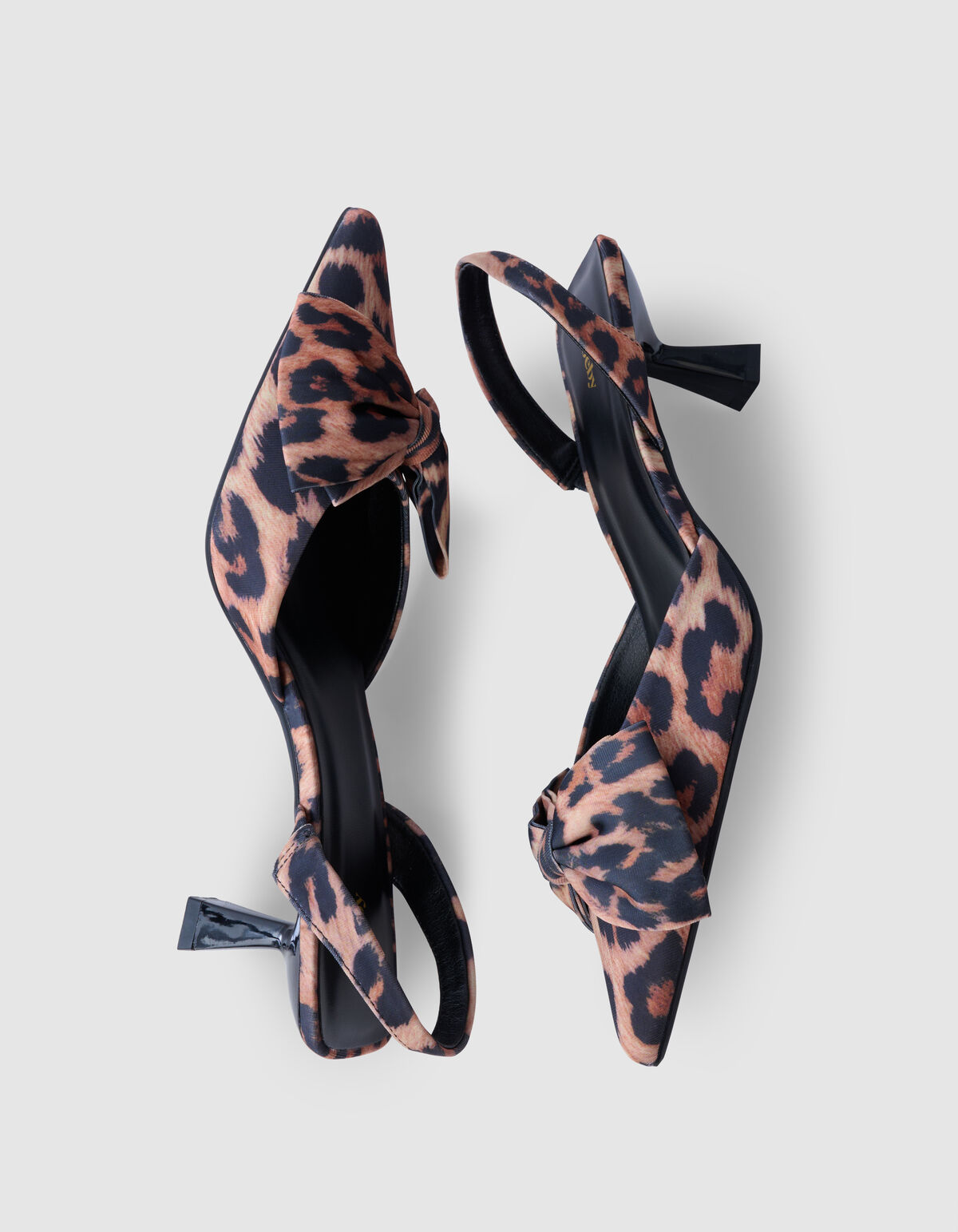 Leopard Schleife Heels Braun SHOEBY WOMEN