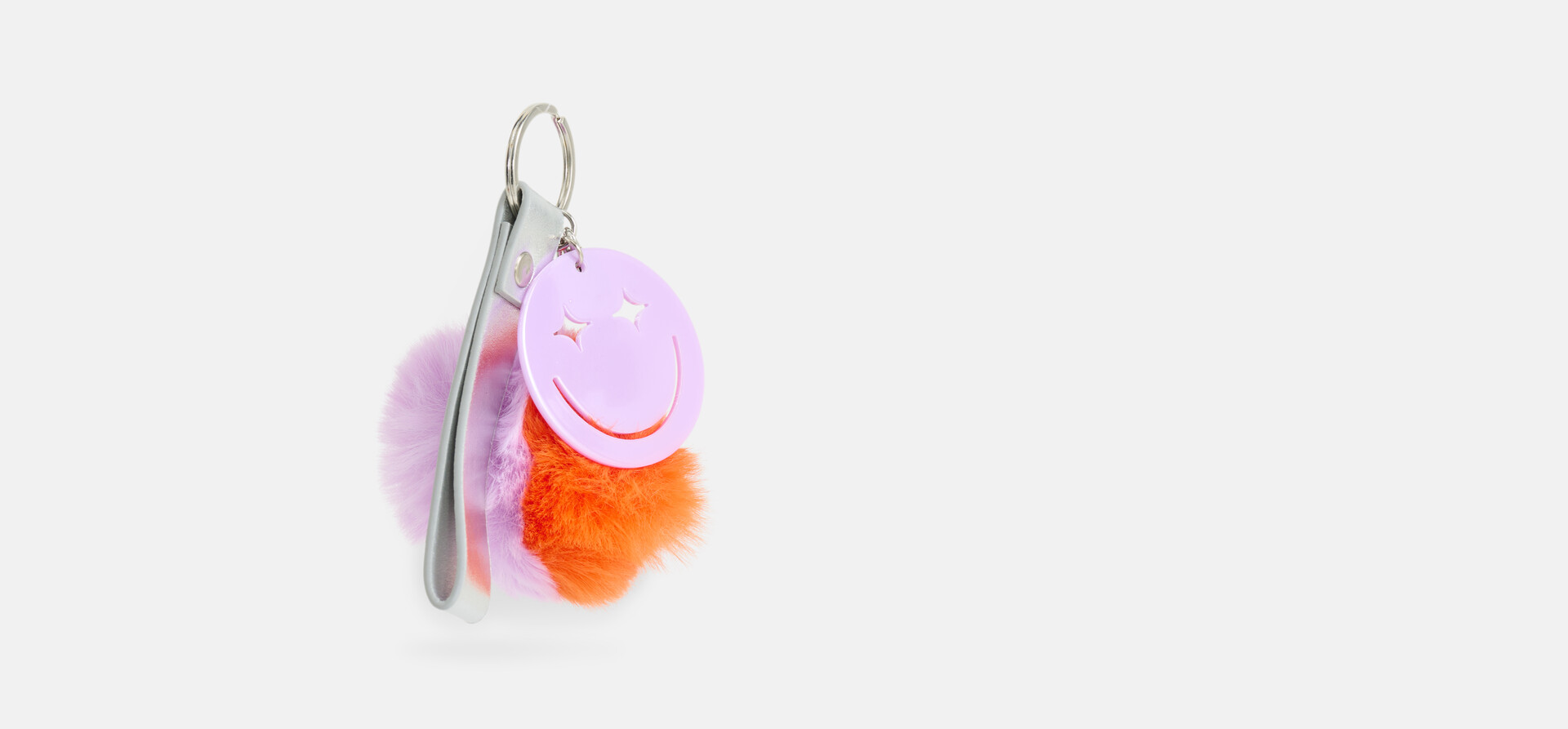 Pompon Schlüsselanhänger Lila SHOEBY ACCESSOIRES
