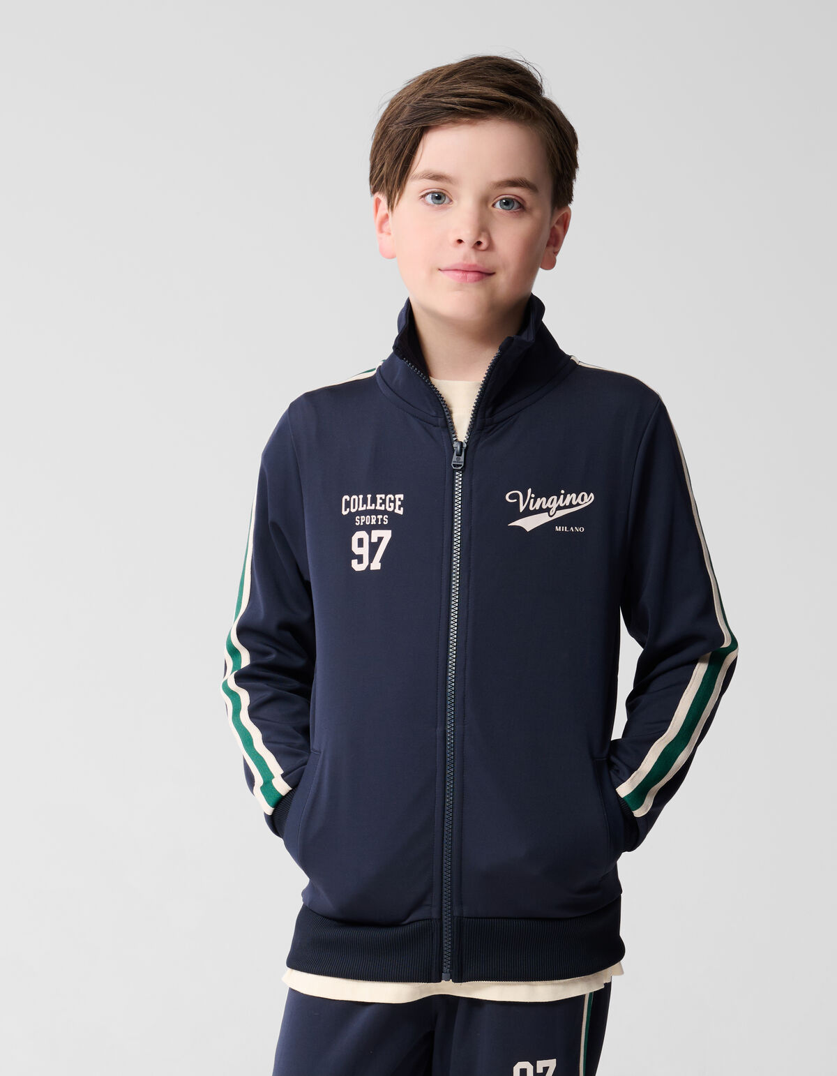 College-Weste Dunkelblau von Vingino SHOEBY BOYS