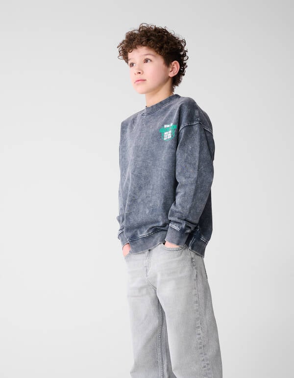 Urban City Pullover Dunkelgrau SHOEBY BOYS