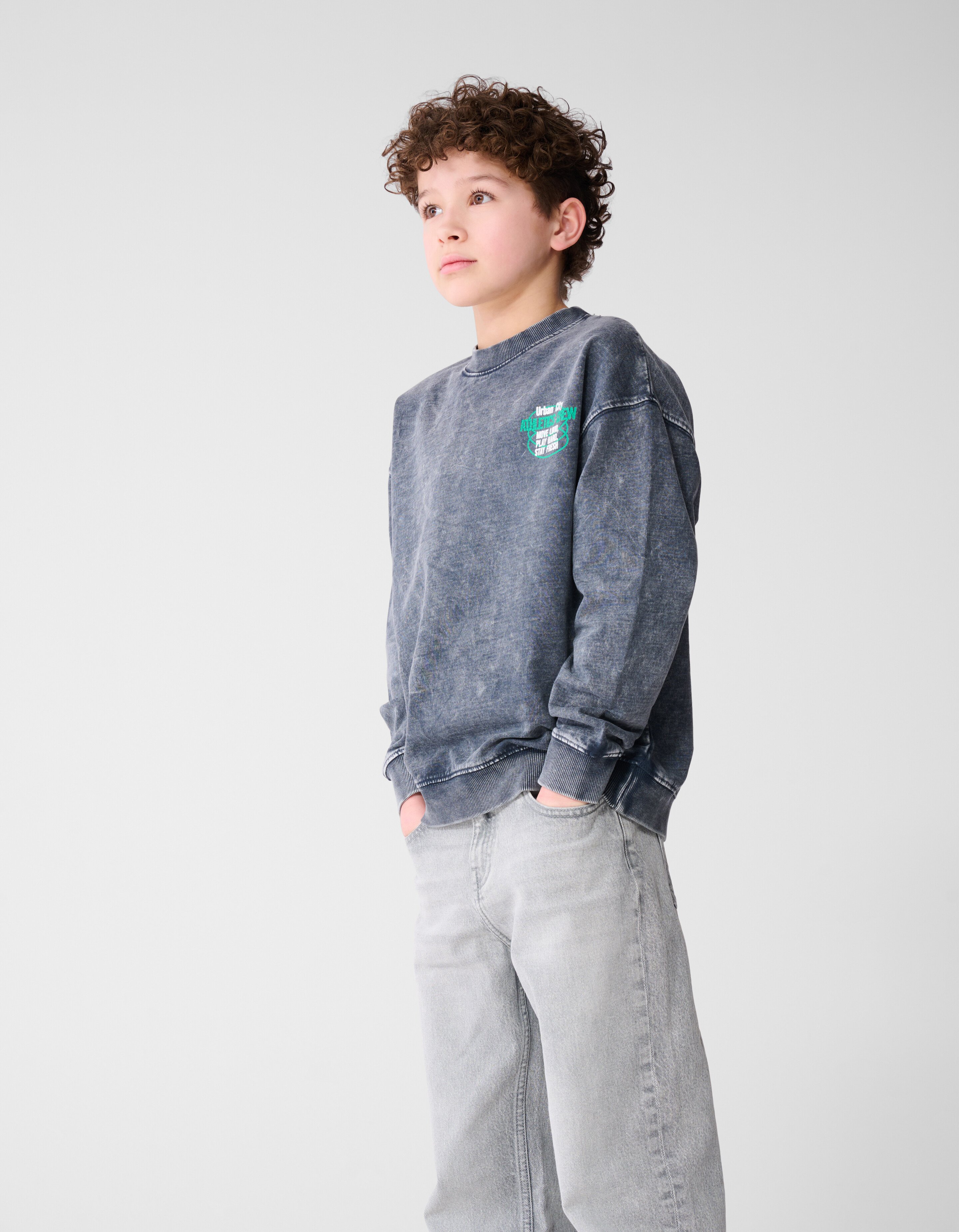 Urban City Pullover Dunkelgrau SHOEBY BOYS