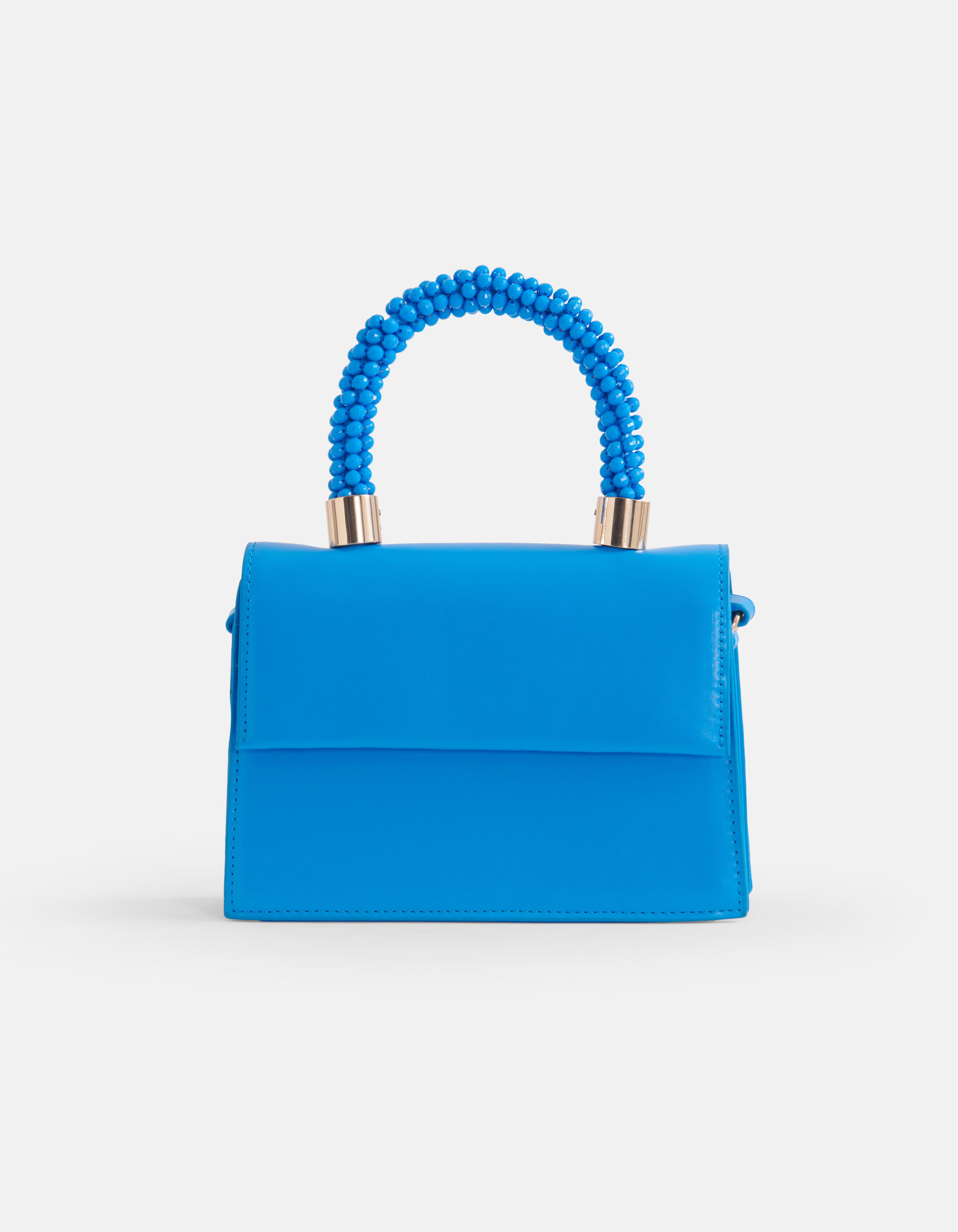Mini-Tasche mit Perlen Blau SHOEBY ACCESSOIRES
