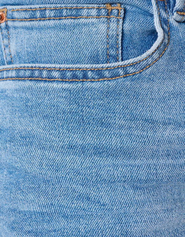 Straight Fit Jeans Blau L36 SHOEBY MEN