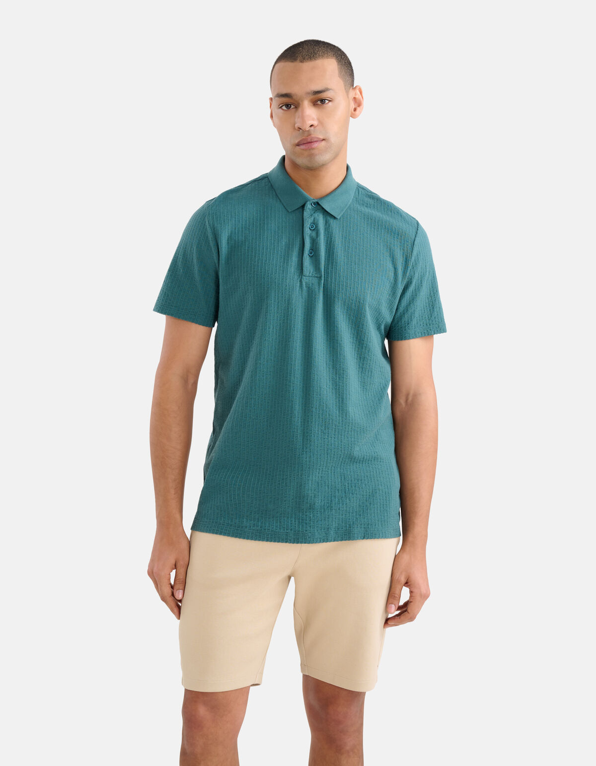 Struktur Polo Türkis SHOEBY MEN