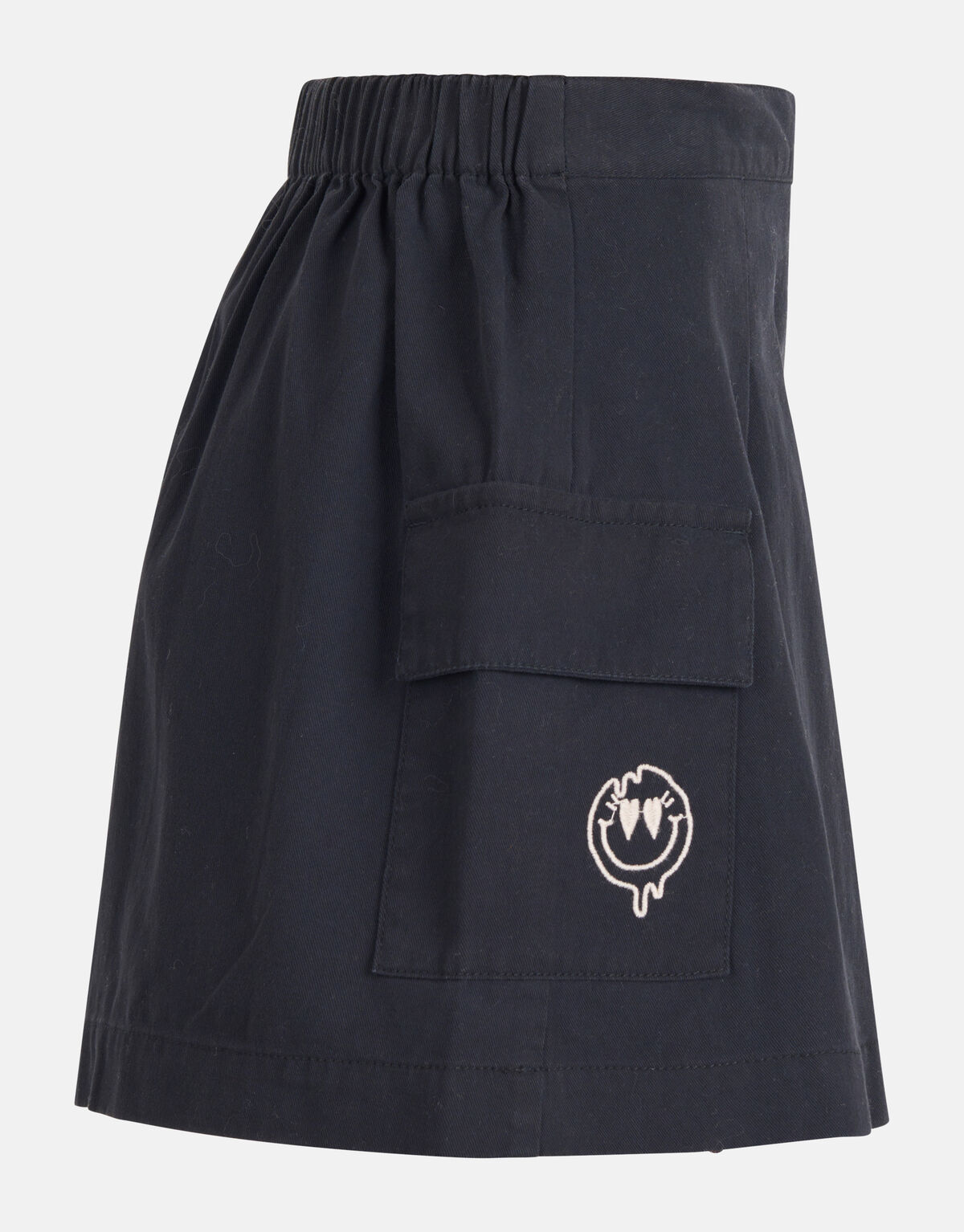 Stickerei-Rock Dunkelgrau SHOEBY GIRLS