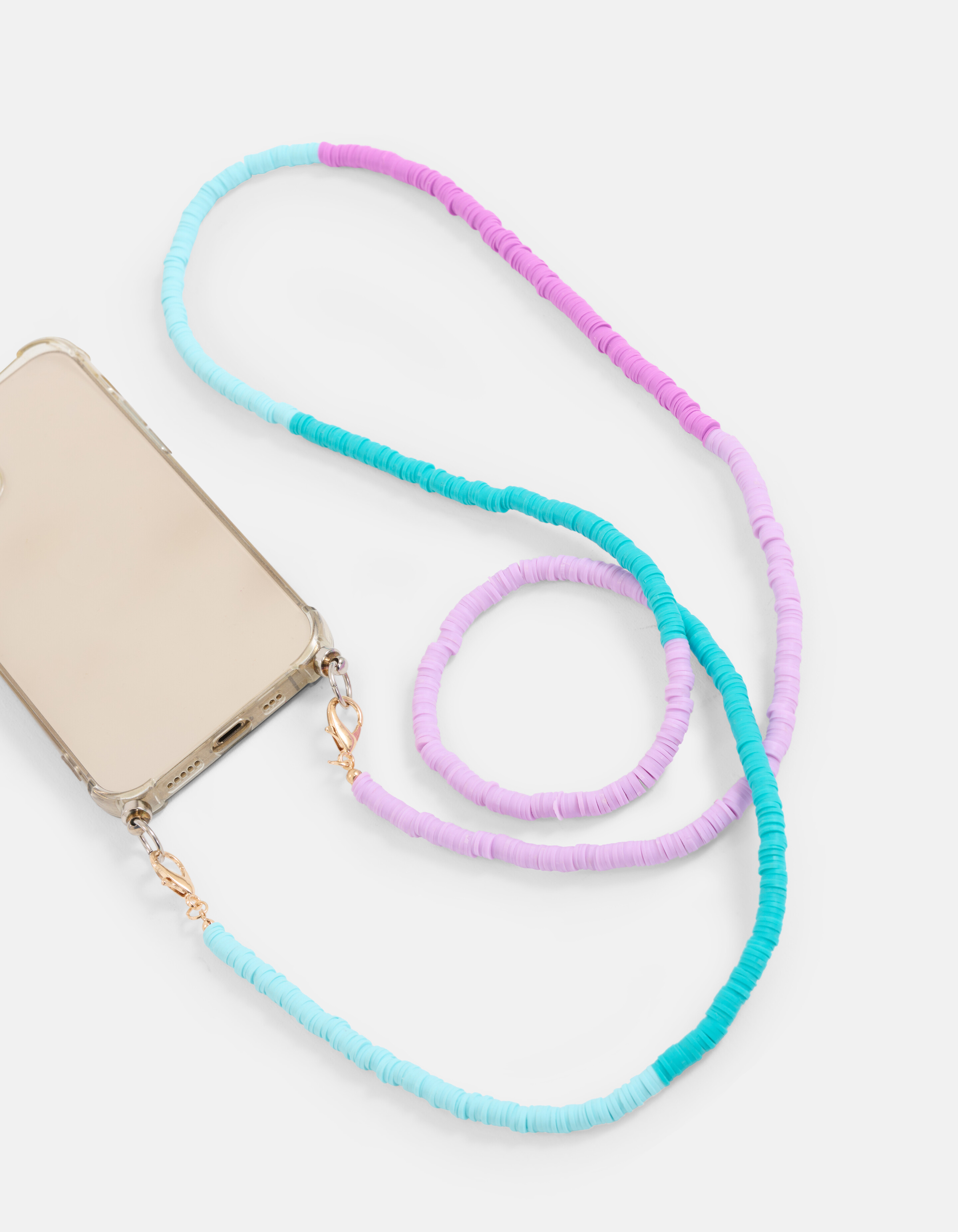 Langes Katsuki Telefonkabel Lila SHOEBY ACCESSOIRES