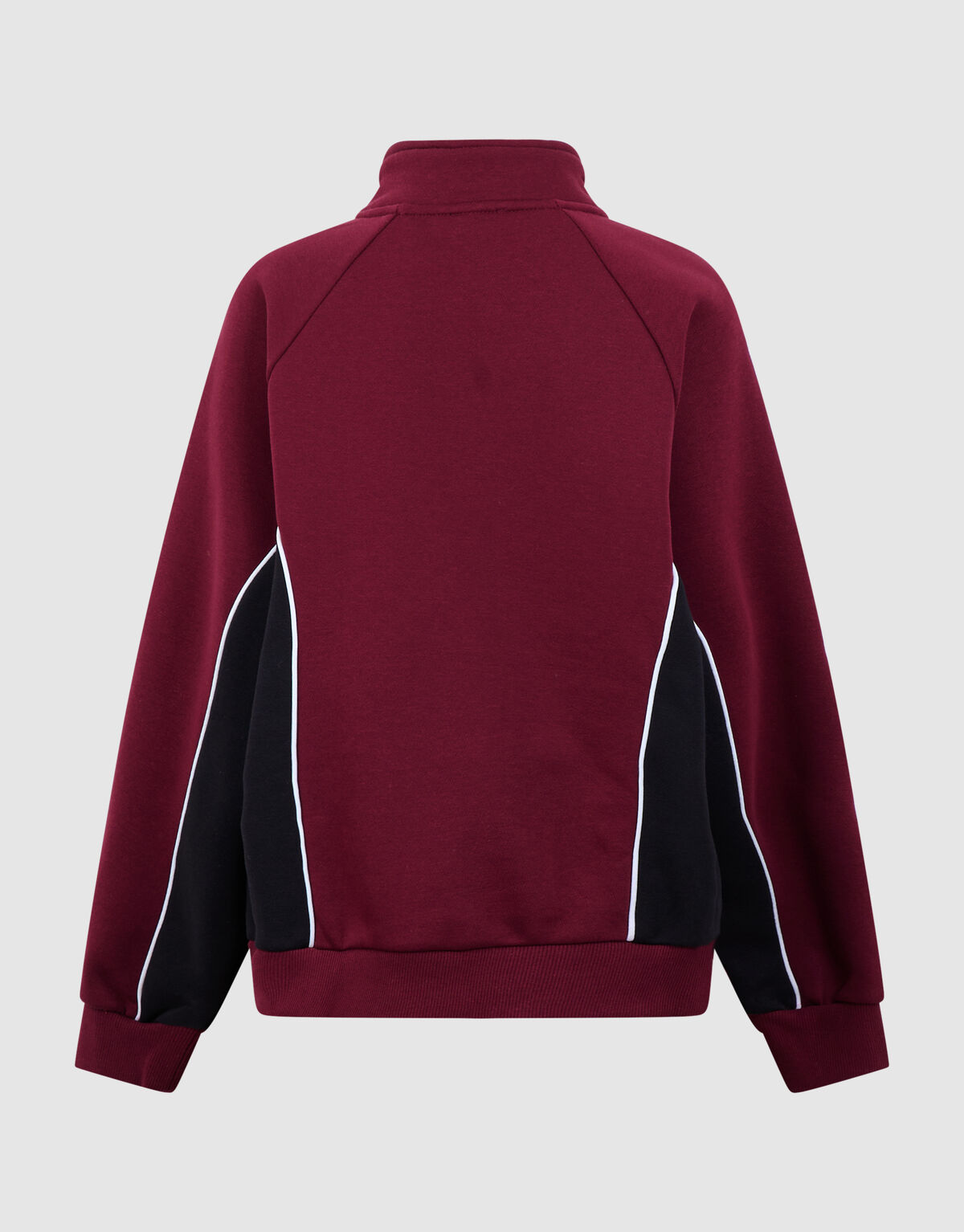 Sportliche Jacke mit Paspelierung Dunkelrot SHOEBY BOYS