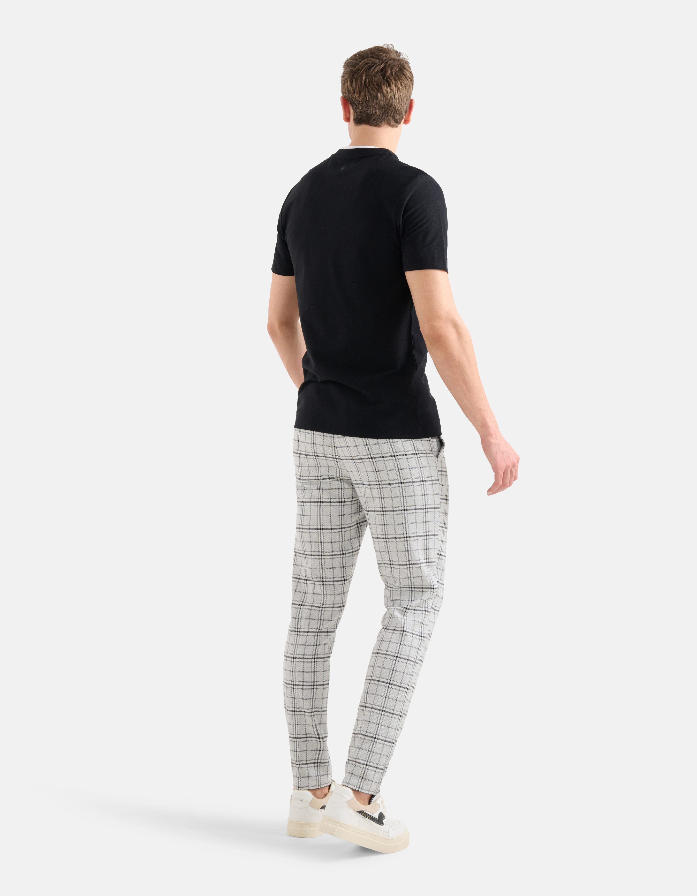 Double-Layer-T-Shirt Schwarz SHOEBY MEN