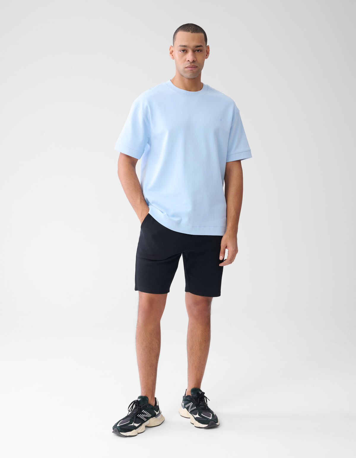 Artwork T-shirt Hellblau SHOEBY MEN