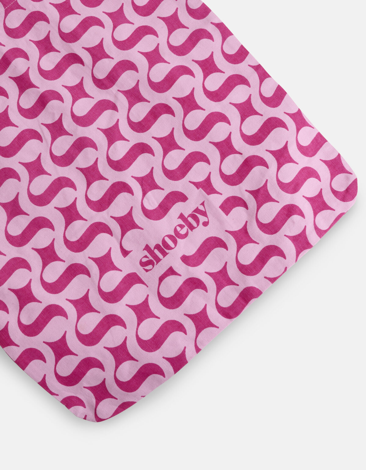 Shoeby Logo Shopper Roze SHOEBY ACCESSOIRES