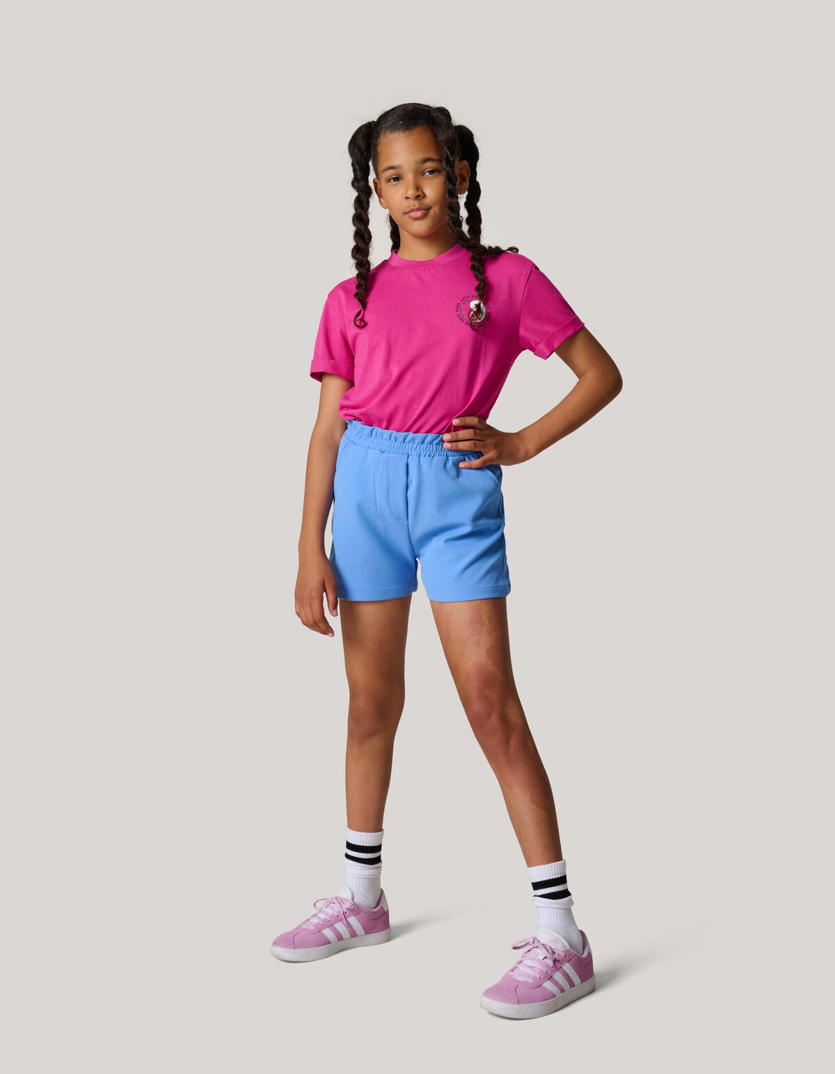 Artwork T-shirt Roze SHOEBY GIRLS