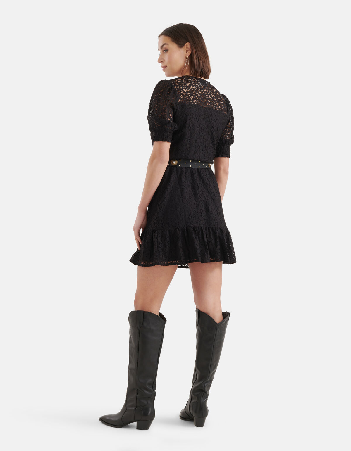 Spitzenkleid Schwarz SHOEBY WOMEN