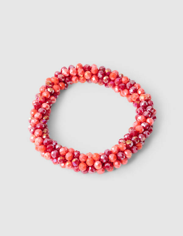 Beaded Haarband Rot SHOEBY ACCESSOIRES