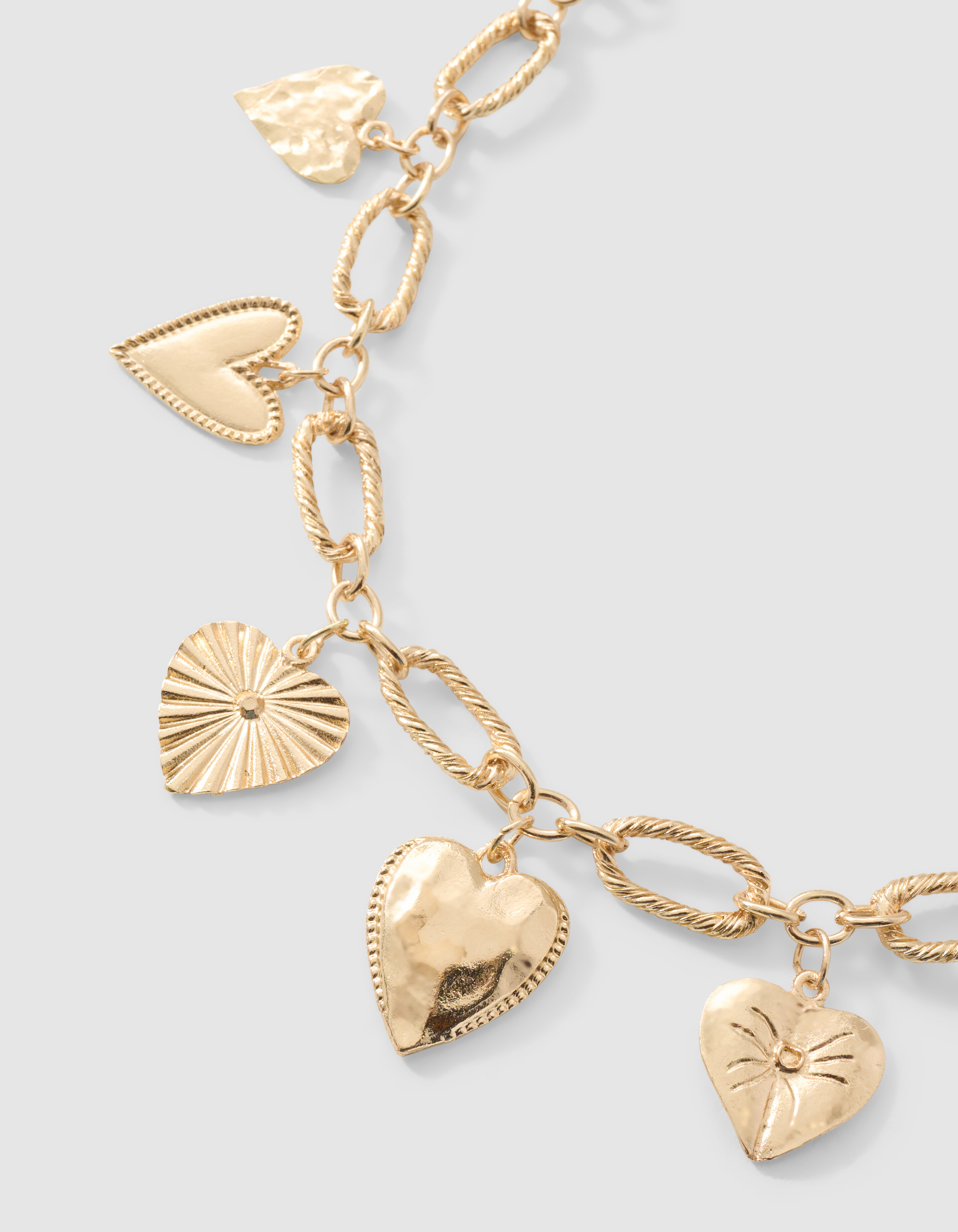 Multi-Herz-Kette Gold SHOEBY ACCESSOIRES