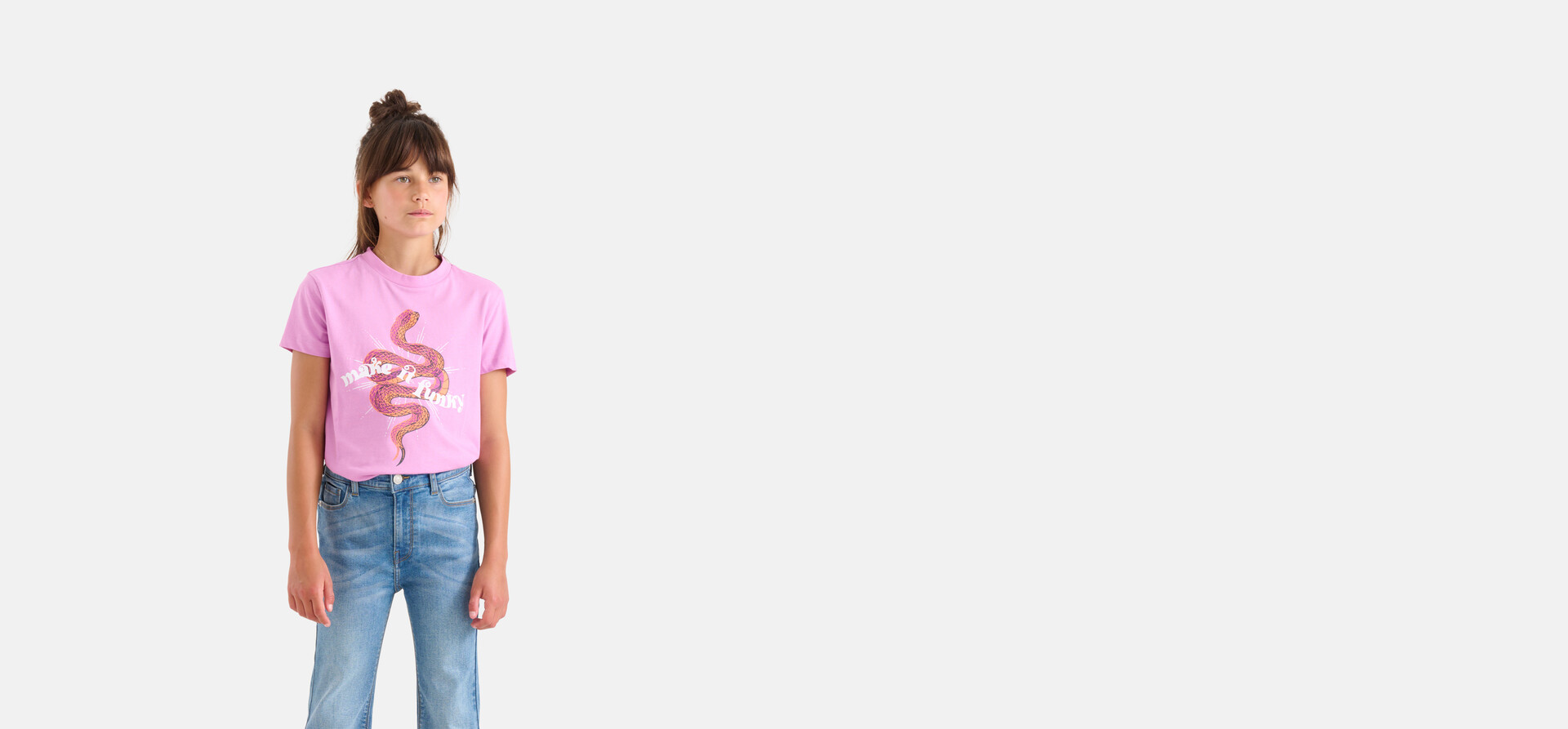 Funky Artwork T-shirt Roze SHOEBY GIRLS
