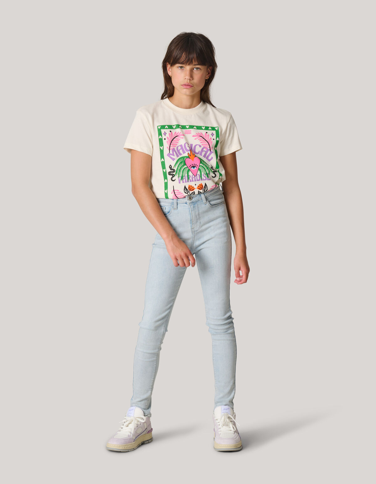 Skinny Jeans gebleicht SHOEBY GIRLS