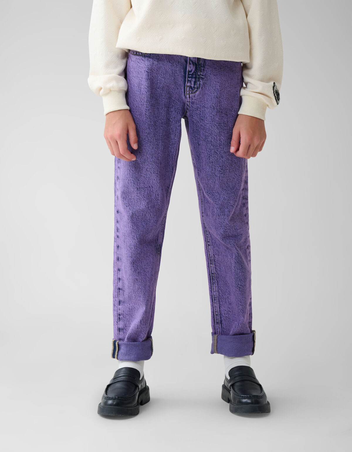 Tapered Fit Jeans Gewaschene Paare SHOEBY GIRLS