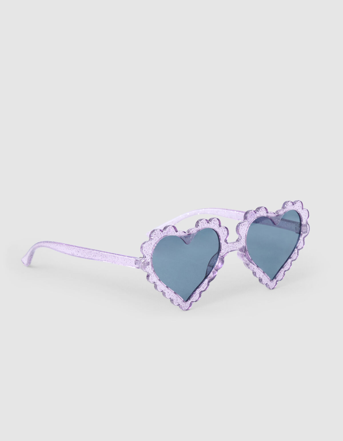Herz Sonnenbrille Hellviolett SHOEBY ACCESSOIRES