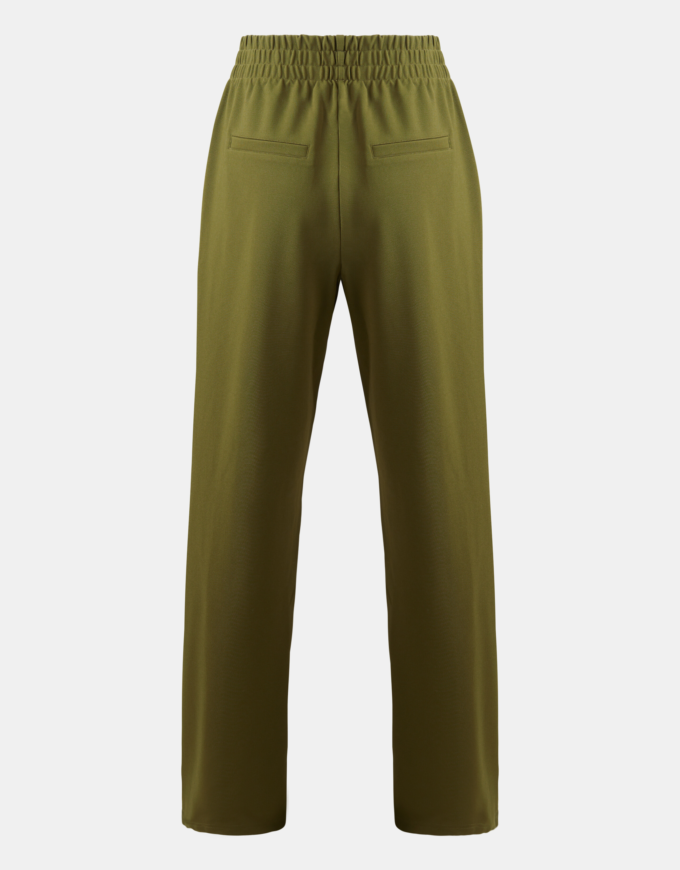 Basic Wide Leg Hose Dunkelgrün SHOEBY WOMEN