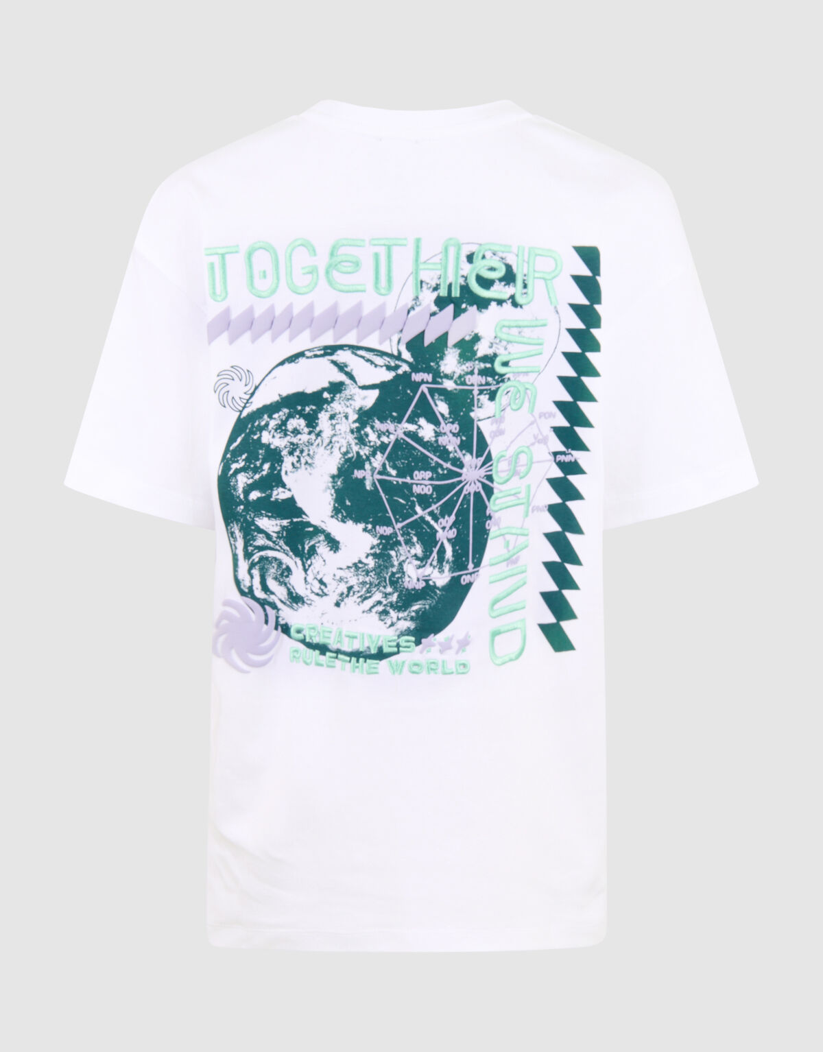 Artwork T-shirt Weiß SHOEBY BOYS