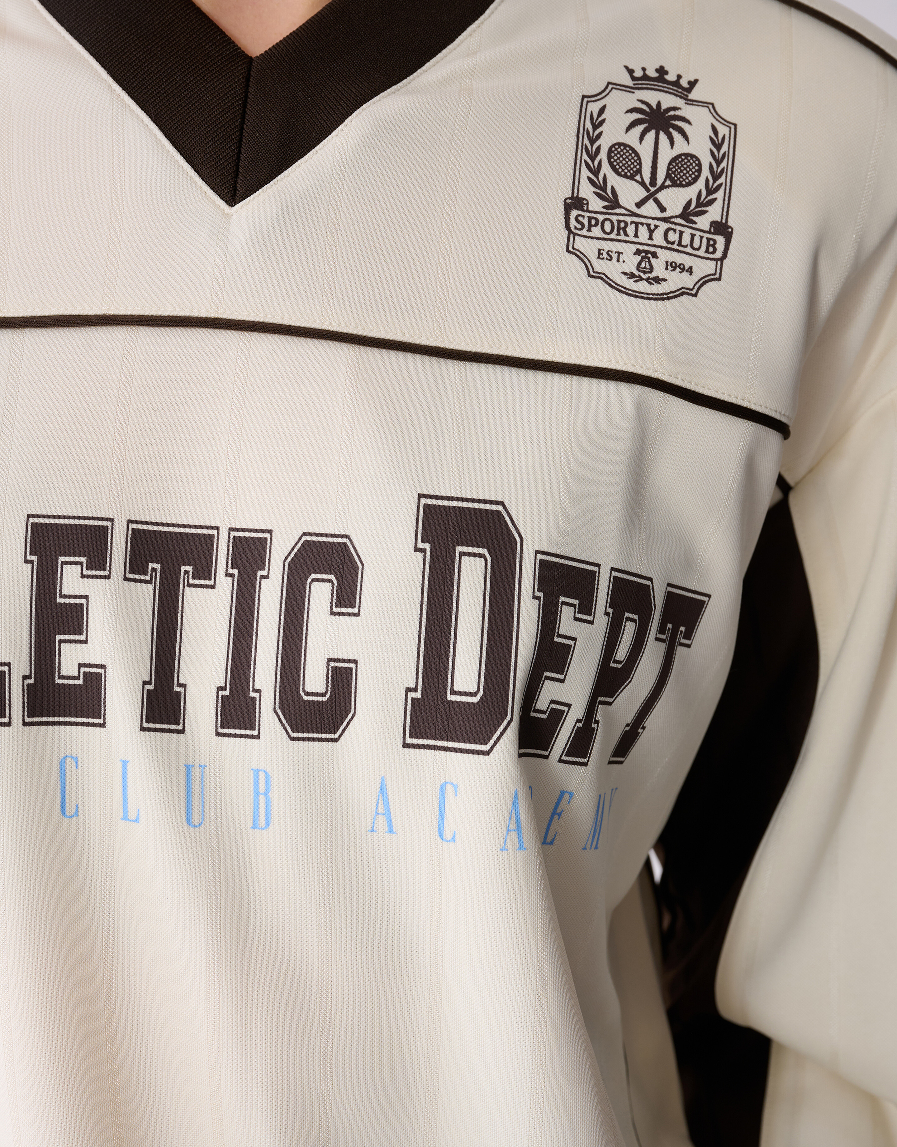 Sportliches Langarmshirt Gebrochen Wei&szlig; SHOEBY WOMEN