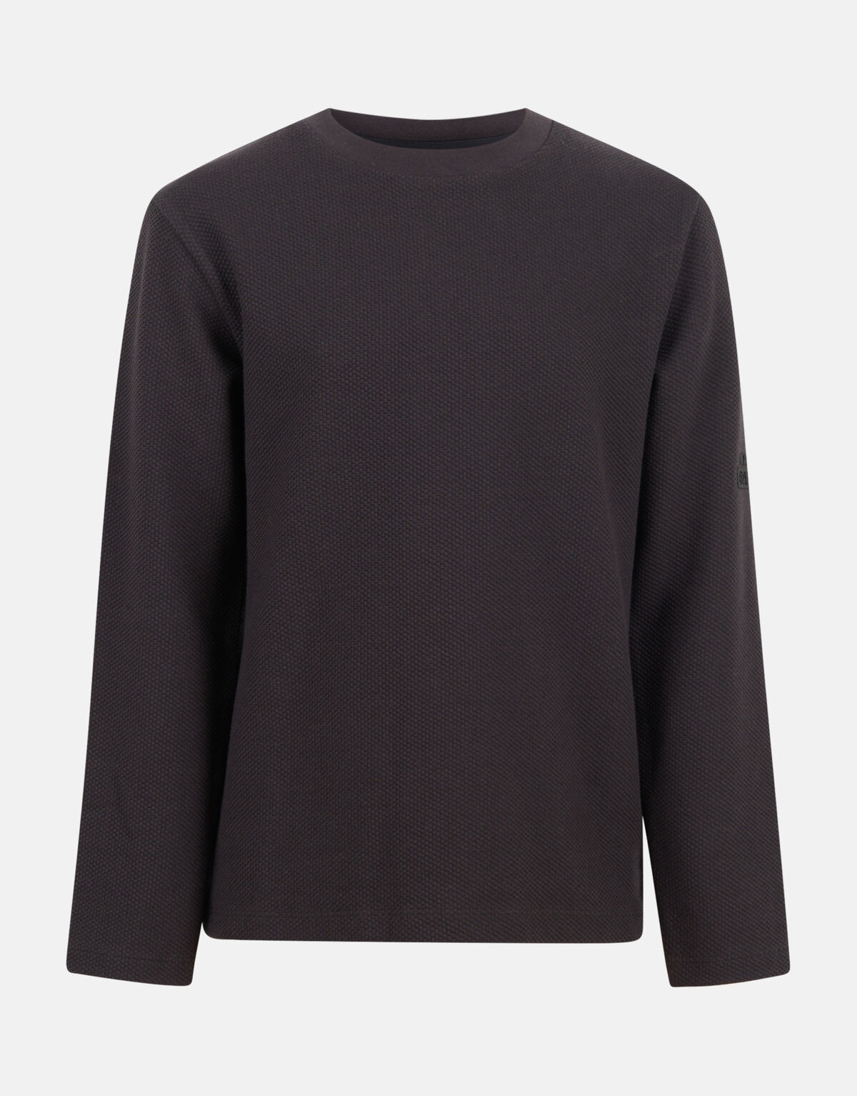 Structure Langarm-T-Shirt Dunkelgrau SHOEBY BOYS