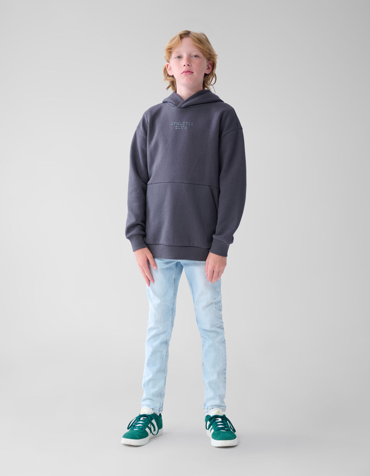 Atheltic Hoodie Dunkelgrau SHOEBY BOYS