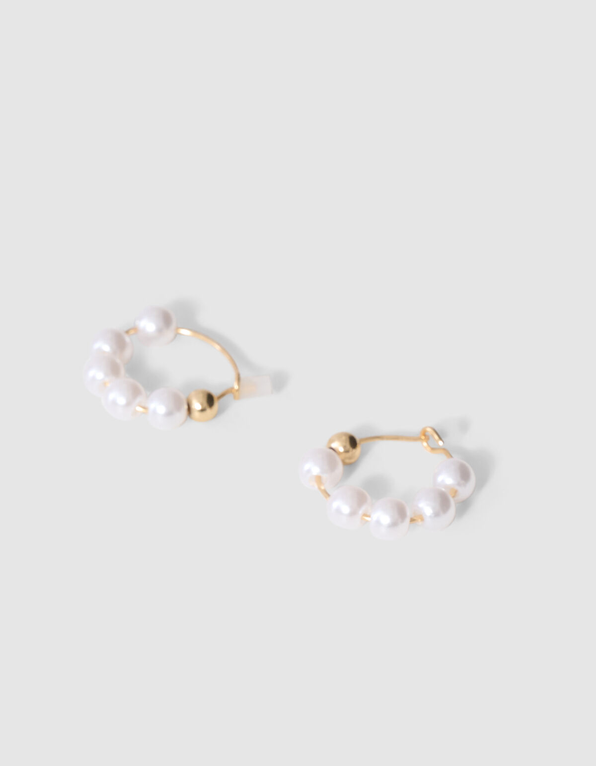 Perlenohrringe aus Gold SHOEBY ACCESSOIRES