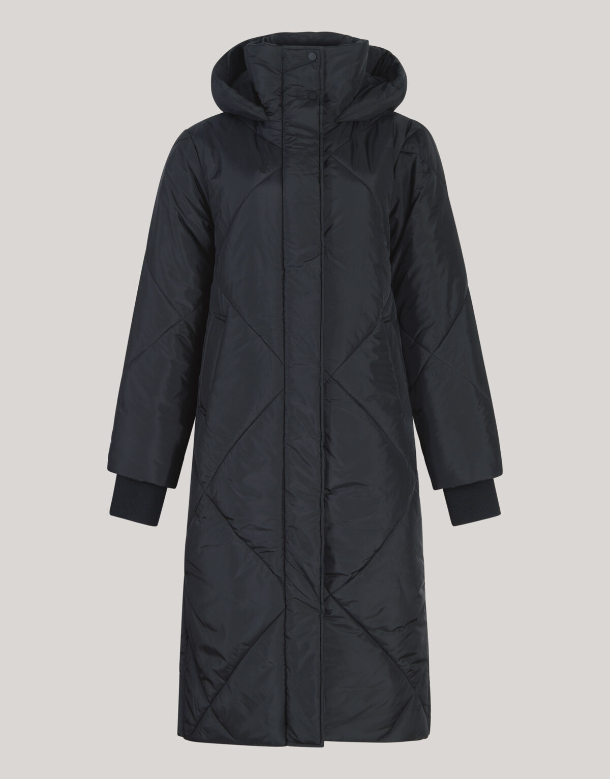 Lange Pufferjacke Schwarz SHOEBY WOMEN