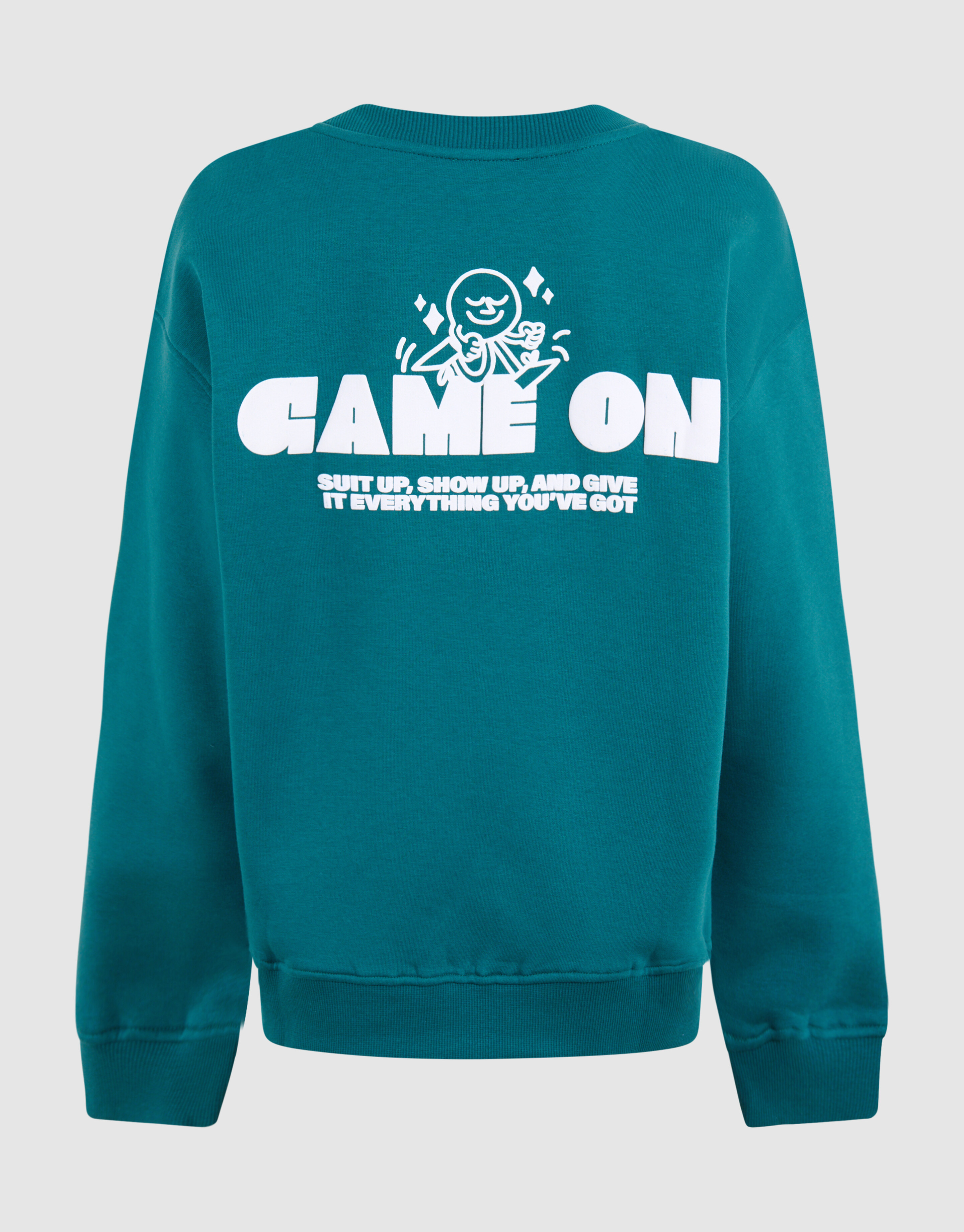 Game On Artwork Pullover Dunkelgrün SHOEBY BOYS