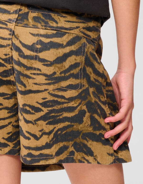 Tiger Wrap Skort Braun SHOEBY GIRLS