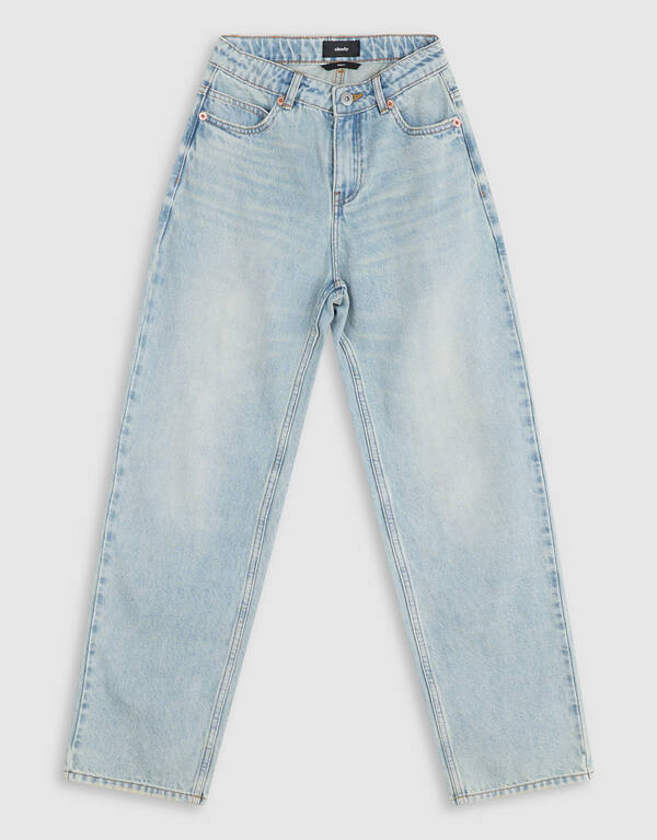 Baggy Fit Jeans Hellblau Verwaschen SHOEBY BOYS