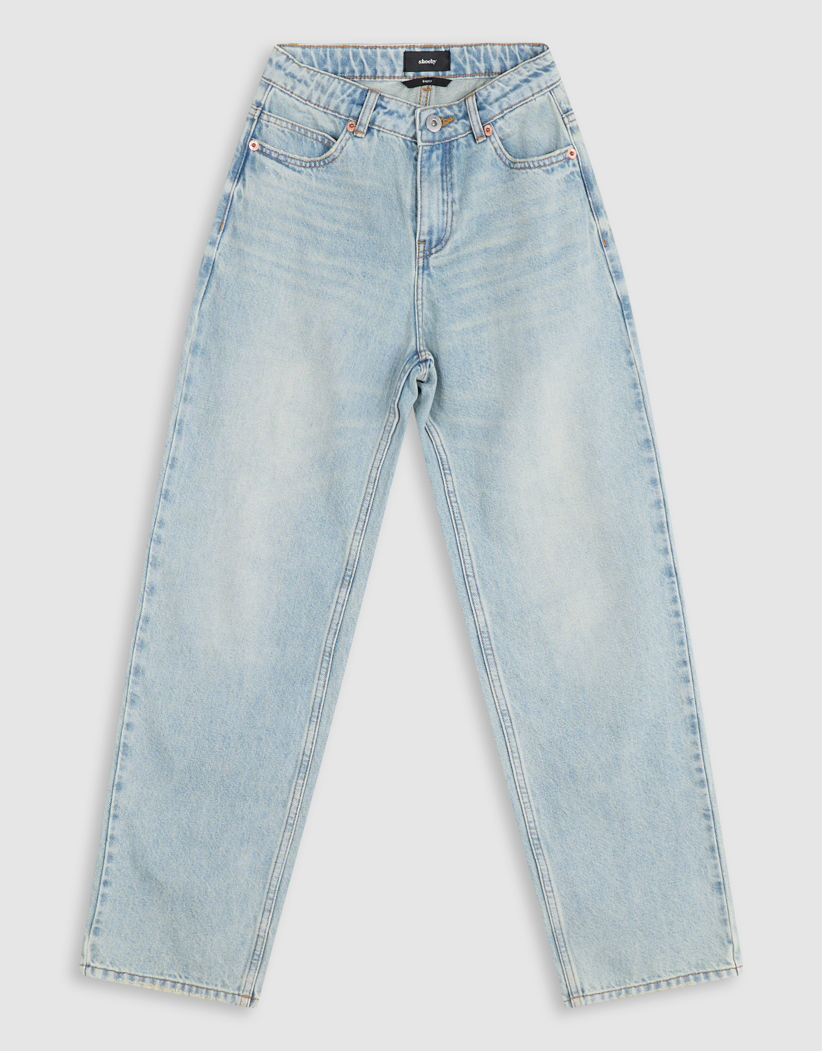 Baggy Fit Jeans Hellblau Verwaschen SHOEBY BOYS