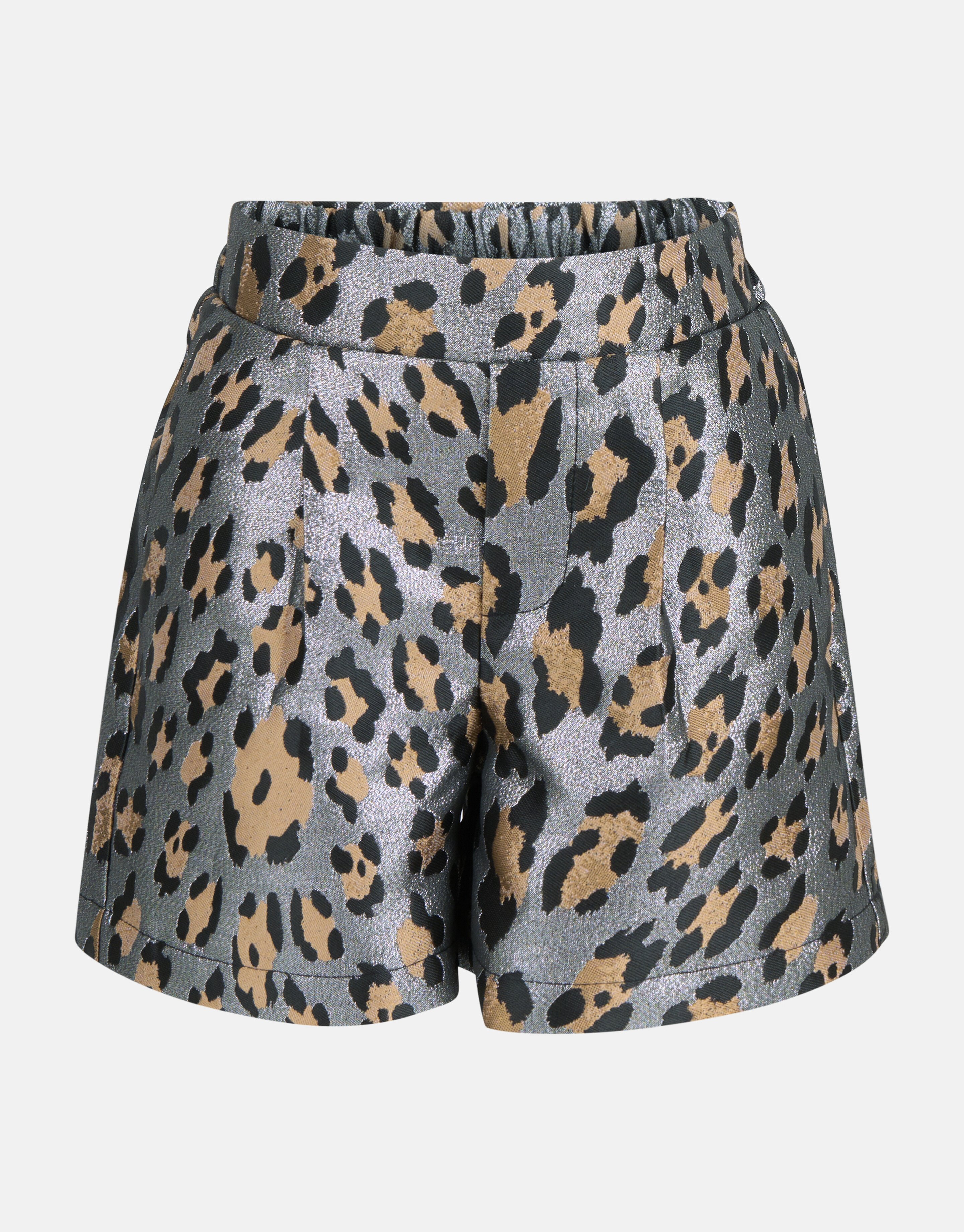 Shorts mit Leopardenmuster Silber SHOEBY GIRLS