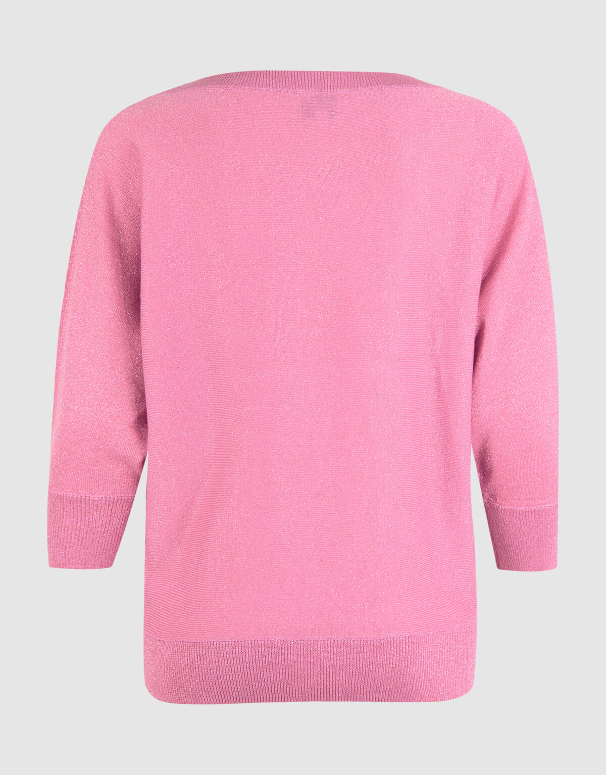 Glitzer Fledermaus-&Auml;rmel Pullover Rosa SHOEBY WOMEN