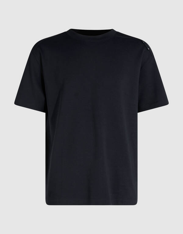 Basic Label T-Shirt Schwarz SHOEBY MEN
