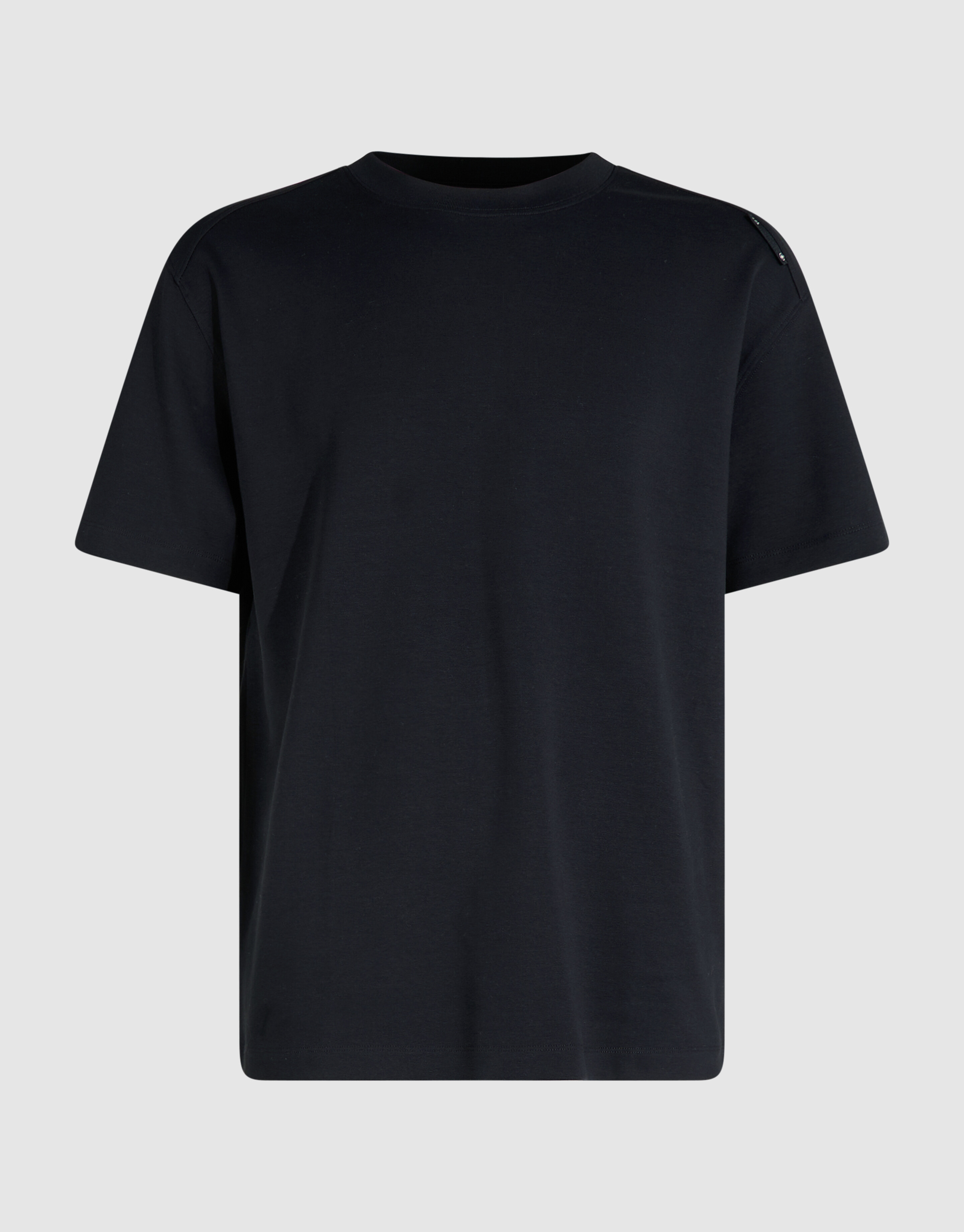 Basic Label T-Shirt Schwarz SHOEBY MEN