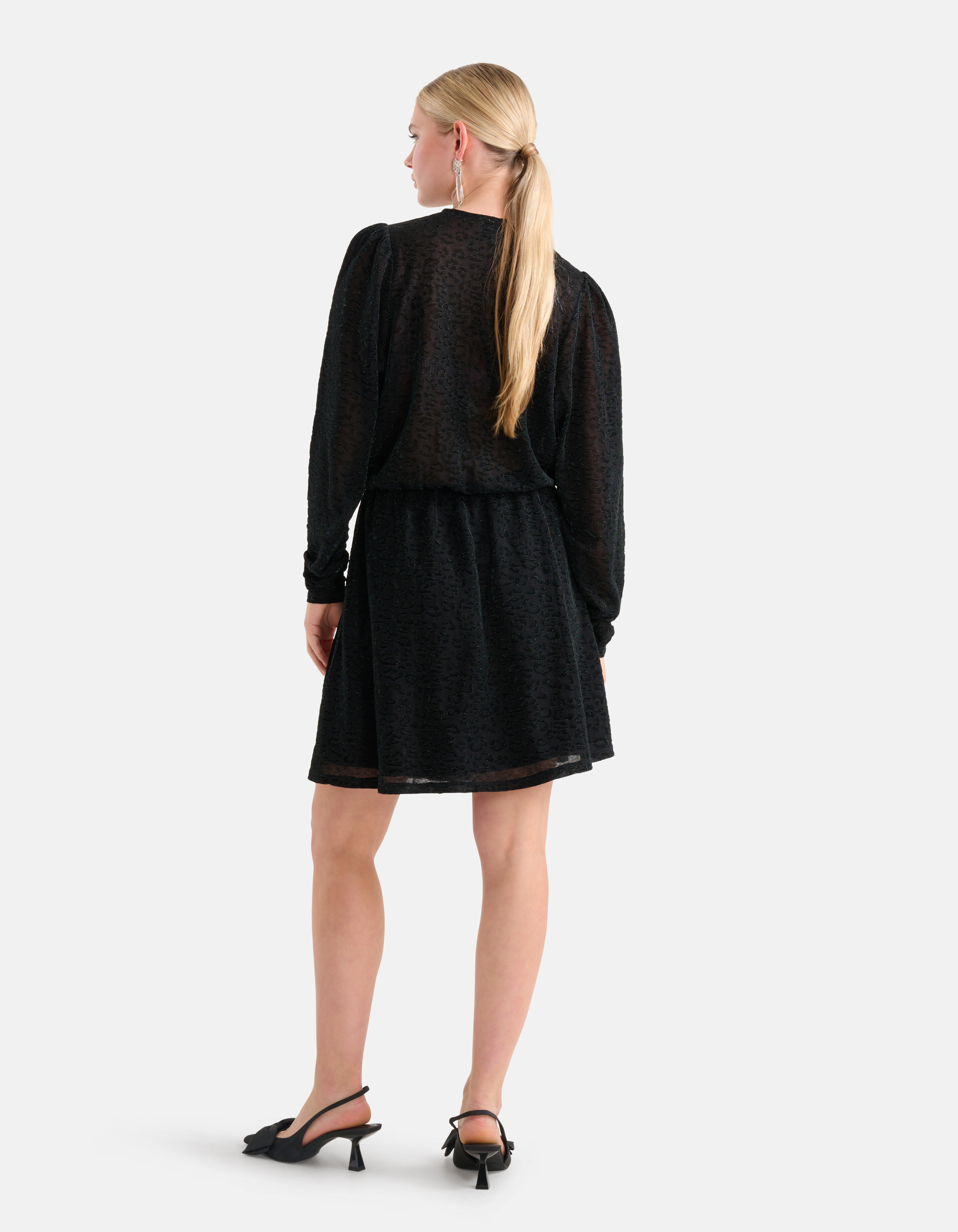 Lurexkleid Dunkelgrün SHOEBY WOMEN